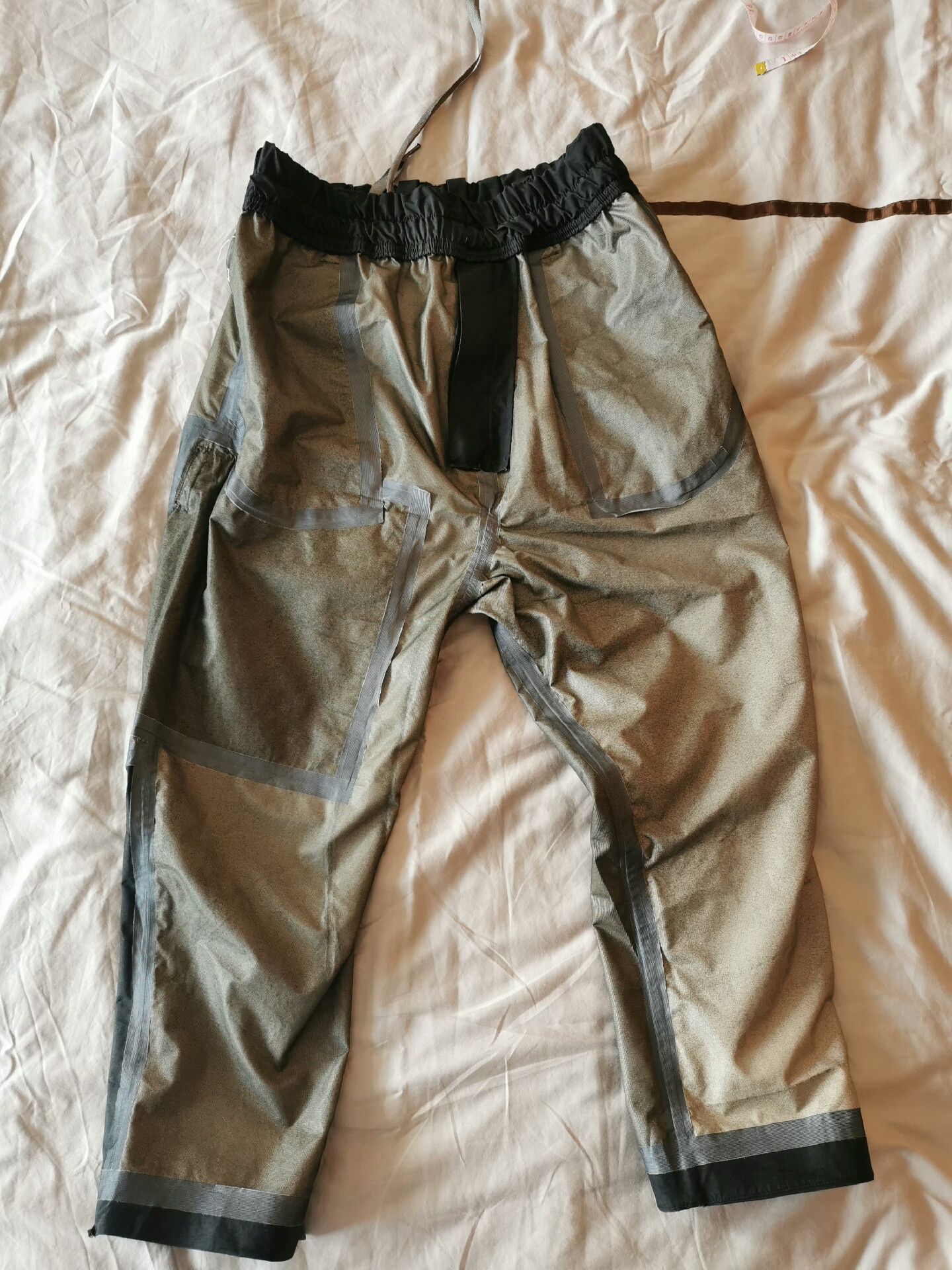 Taichi Murakami Taichi Murakami Black Tapered Pants Size US 28 / EU 44 - 7 Thumbnail