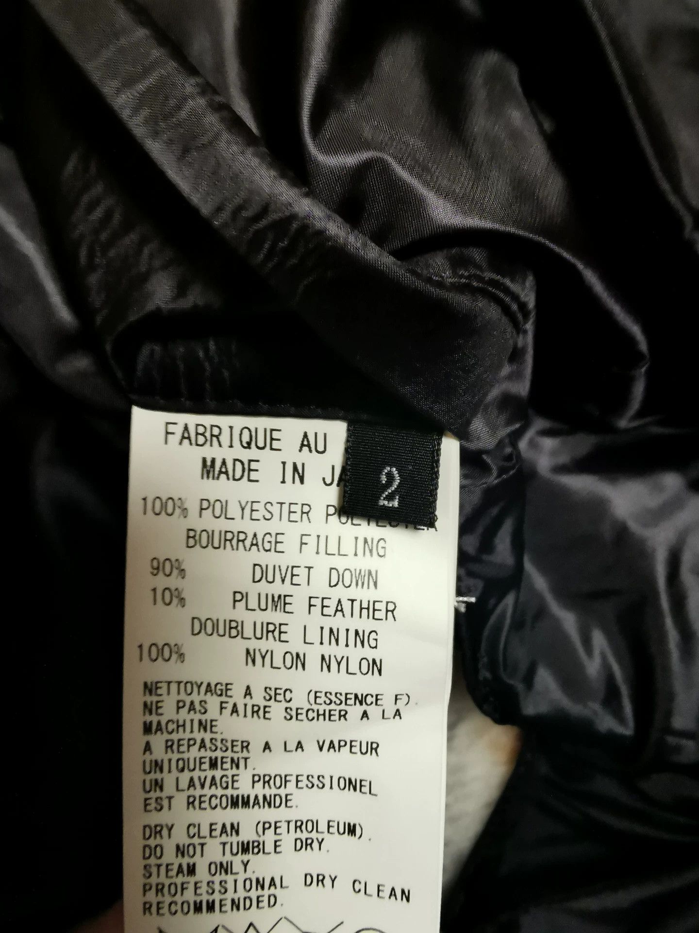 Y's Y's Black Down Vest for Women Size M / US 6-8 / IT 42-44 - 7 Thumbnail