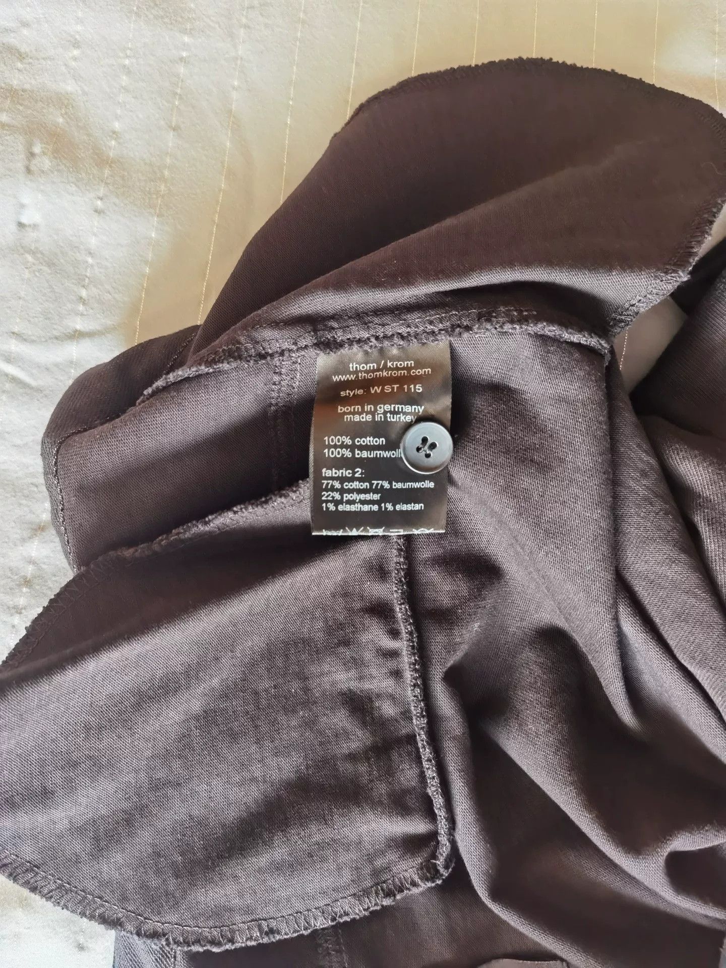 Thom Krom Thom Krom Black Women's Pants Size 27" / US 4 / IT 40 - 7 Thumbnail