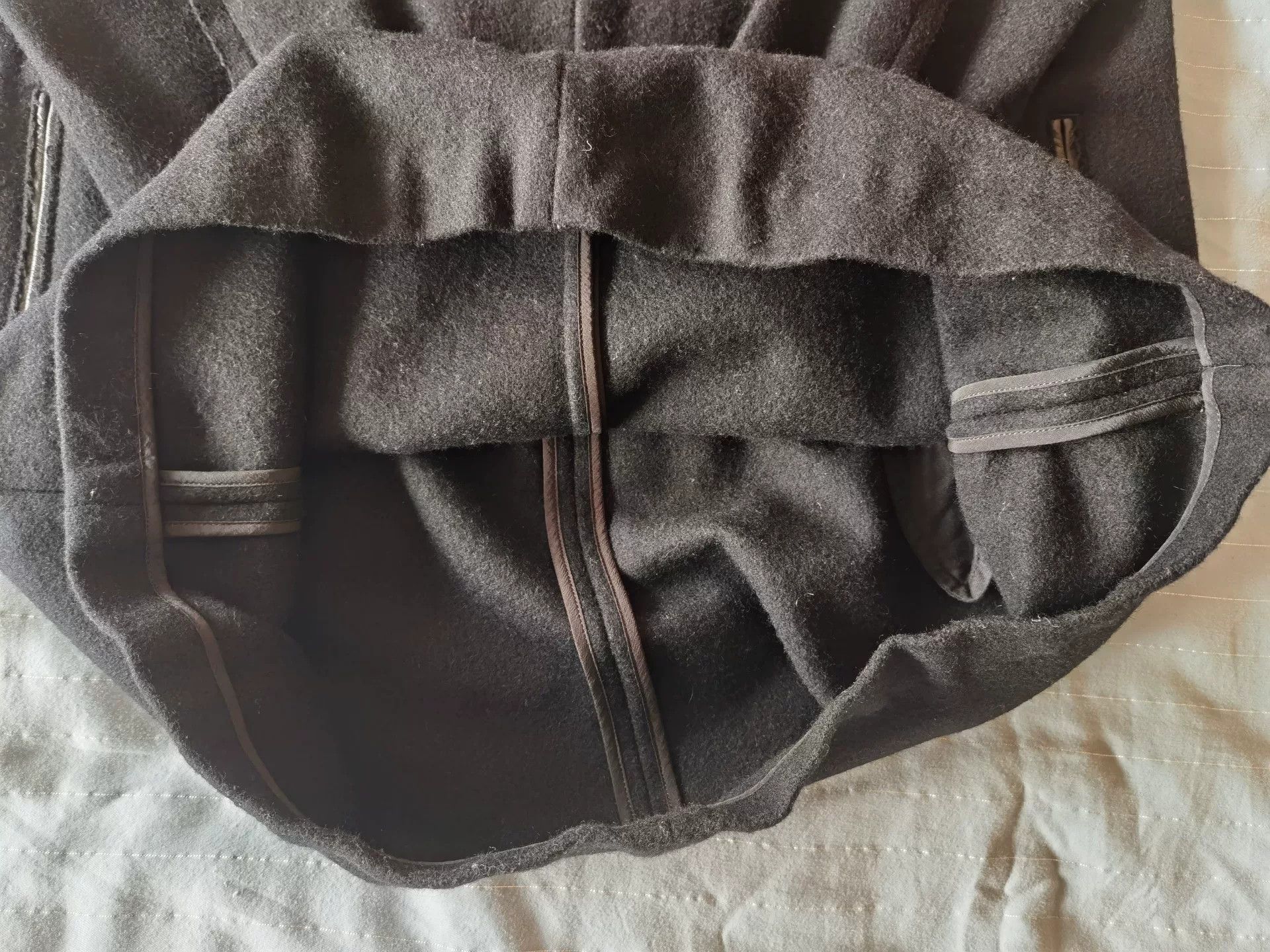 Y's Y's Black Wool Women's Dress Size S / US 4 / IT 40 - 5 Thumbnail
