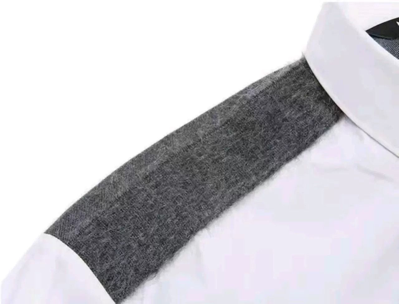 Neil Barrett Neil Barrett Gray Wool Shirt for Sale Size US M / EU 48-50 / 2 - 4 Thumbnail