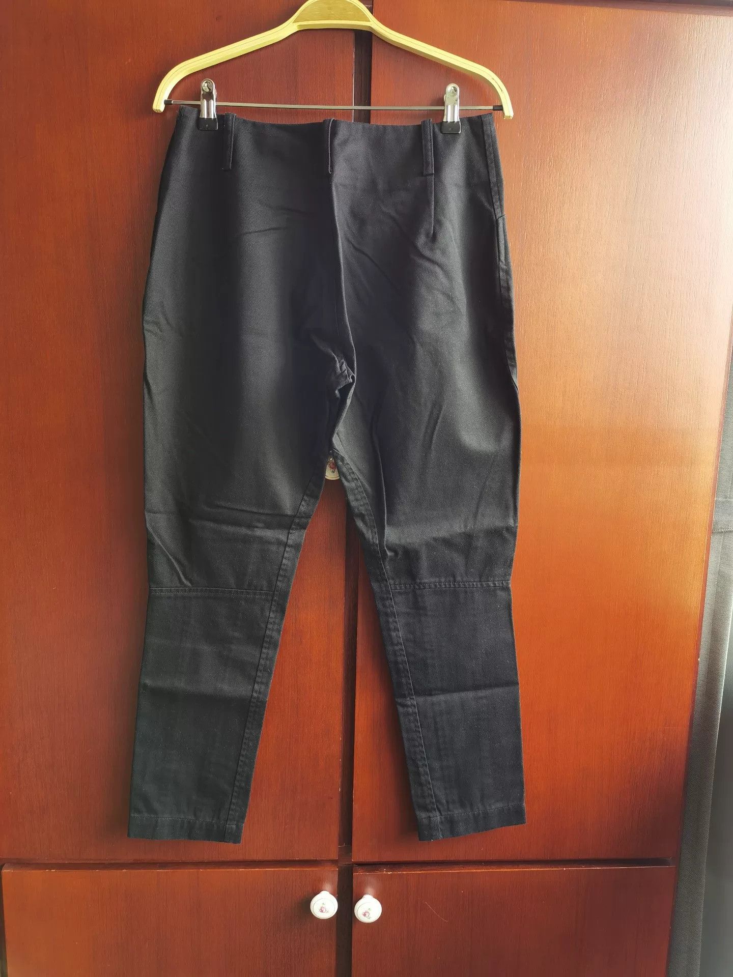 Y's Y's Women's Black Casual Pants Size 2 Size 26" / US 2 / IT 38 - 2 Thumbnail