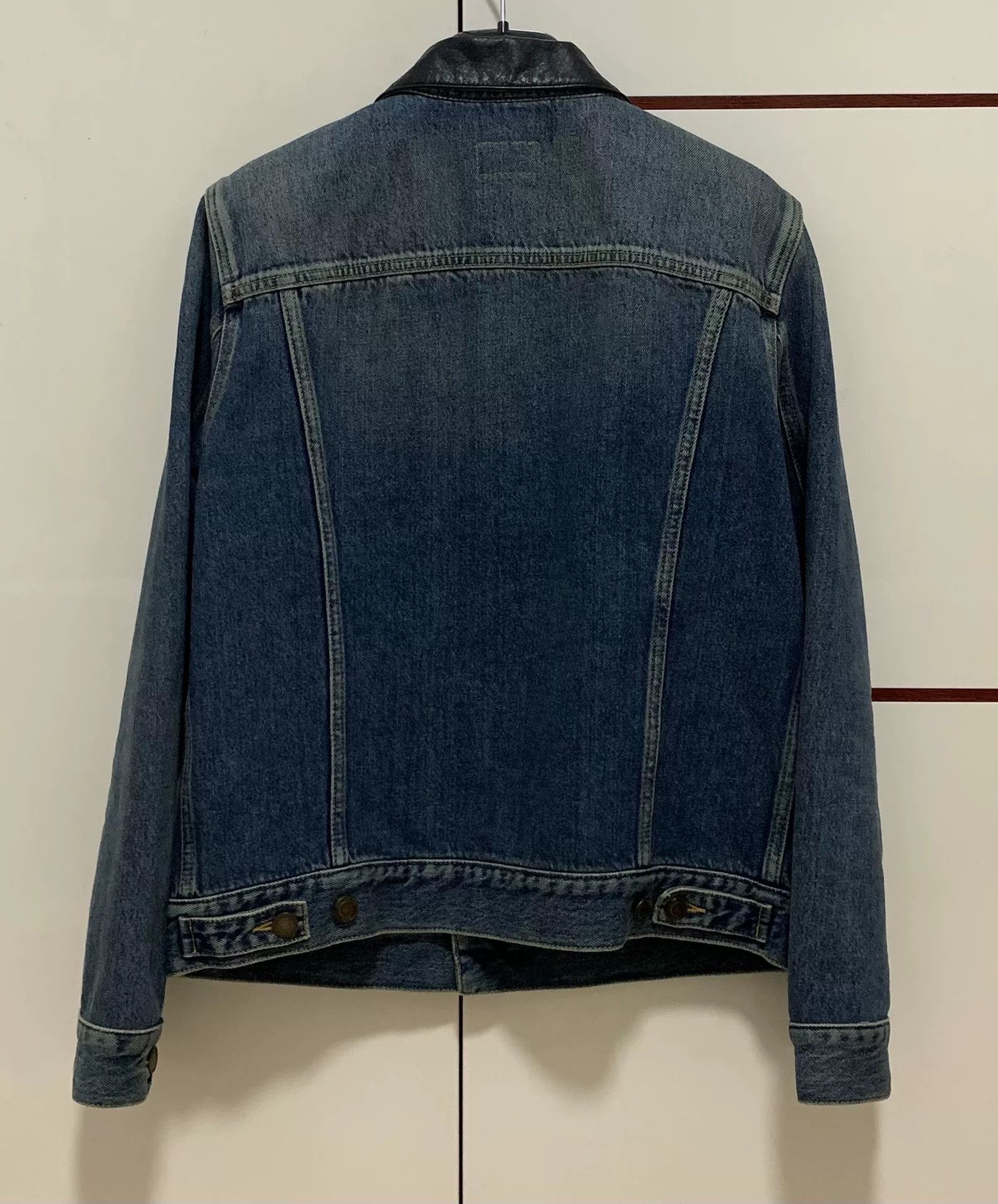 Saint Laurent Paris Saint Laurent Blue Denim Jacket S Size Size US S / EU 44-46 / 1 - 2 Thumbnail