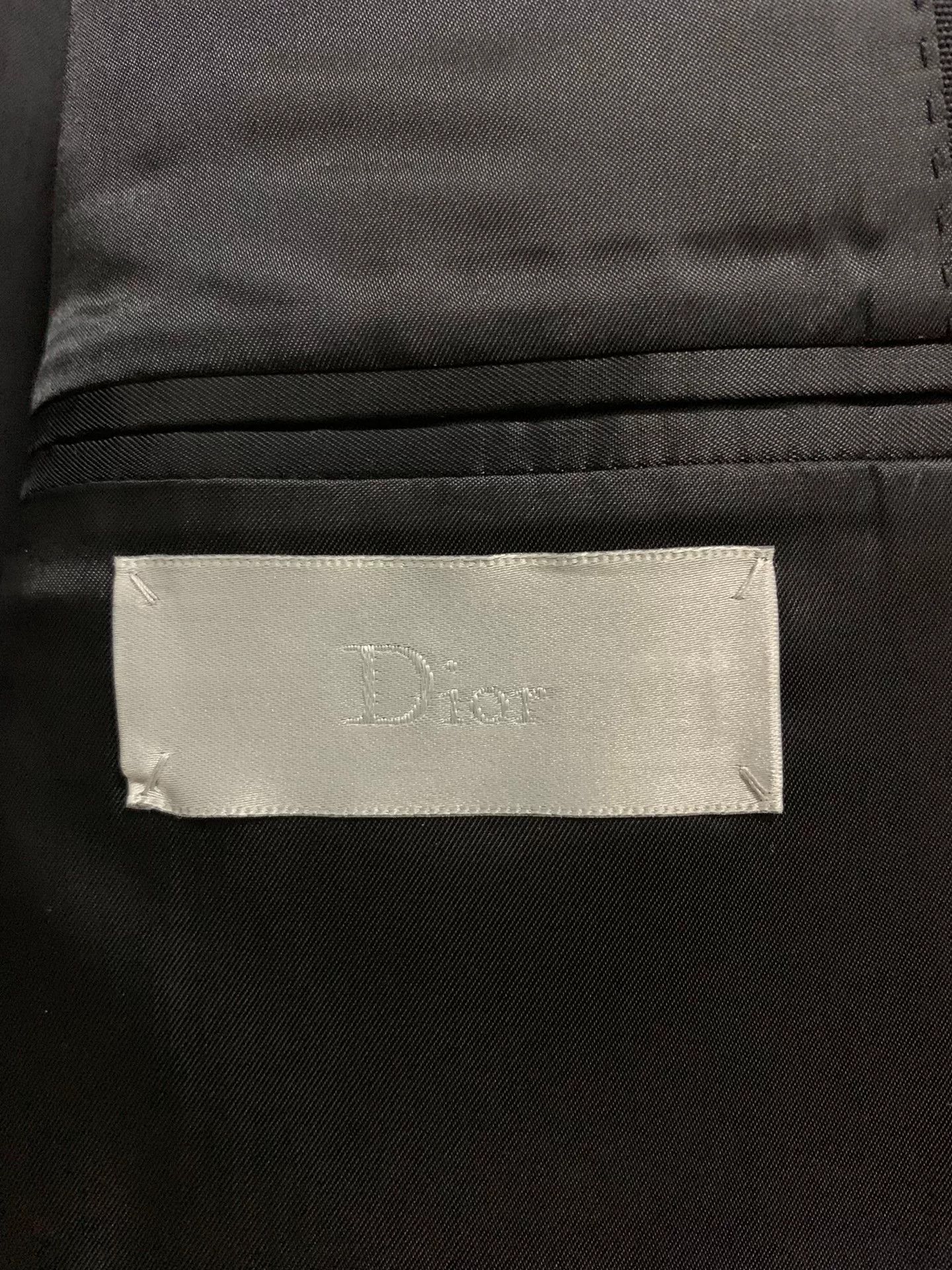 Dior Dior Homme Black Embroidered Suit Size US M / EU 48-50 / 2 - 4 Thumbnail
