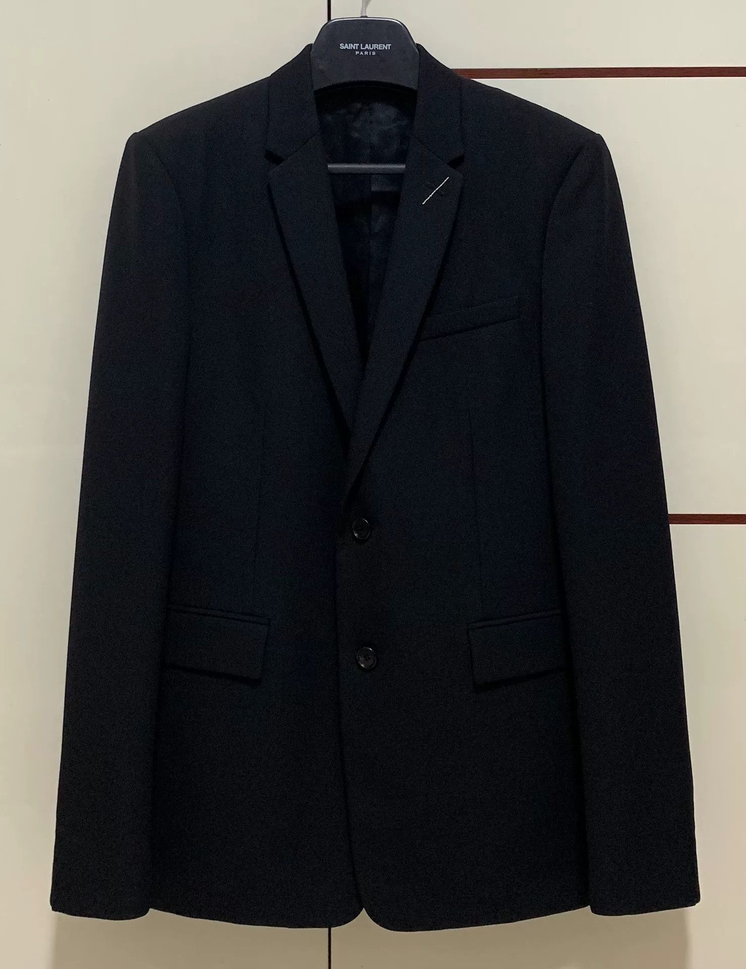 Dior Dior Homme Black Embroidered Suit Size US M / EU 48-50 / 2 - 2 Thumbnail