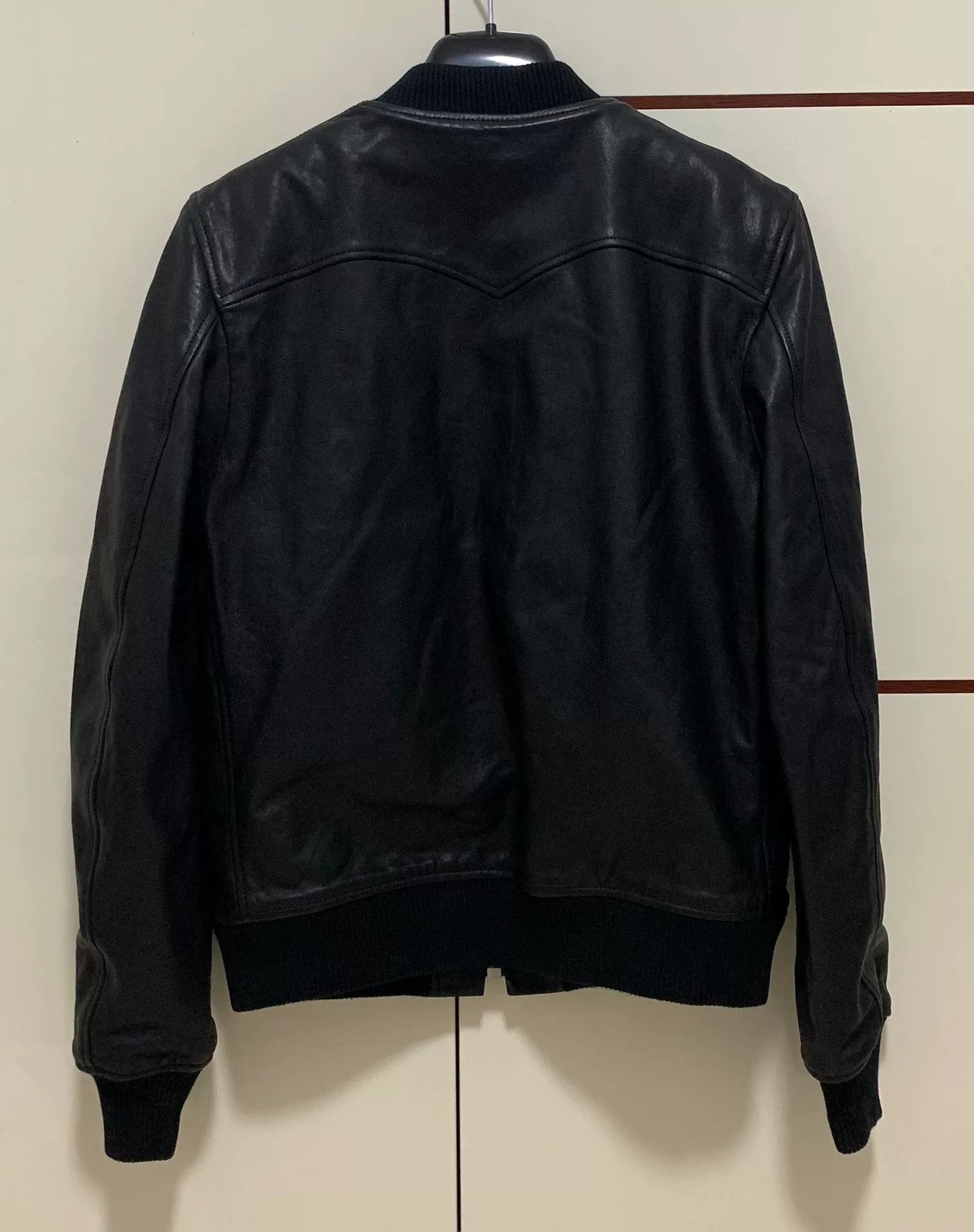 Saint Laurent Paris Saint Laurent Black Lambskin Leather Jacket Size US S / EU 44-46 / 1 - 2 Thumbnail