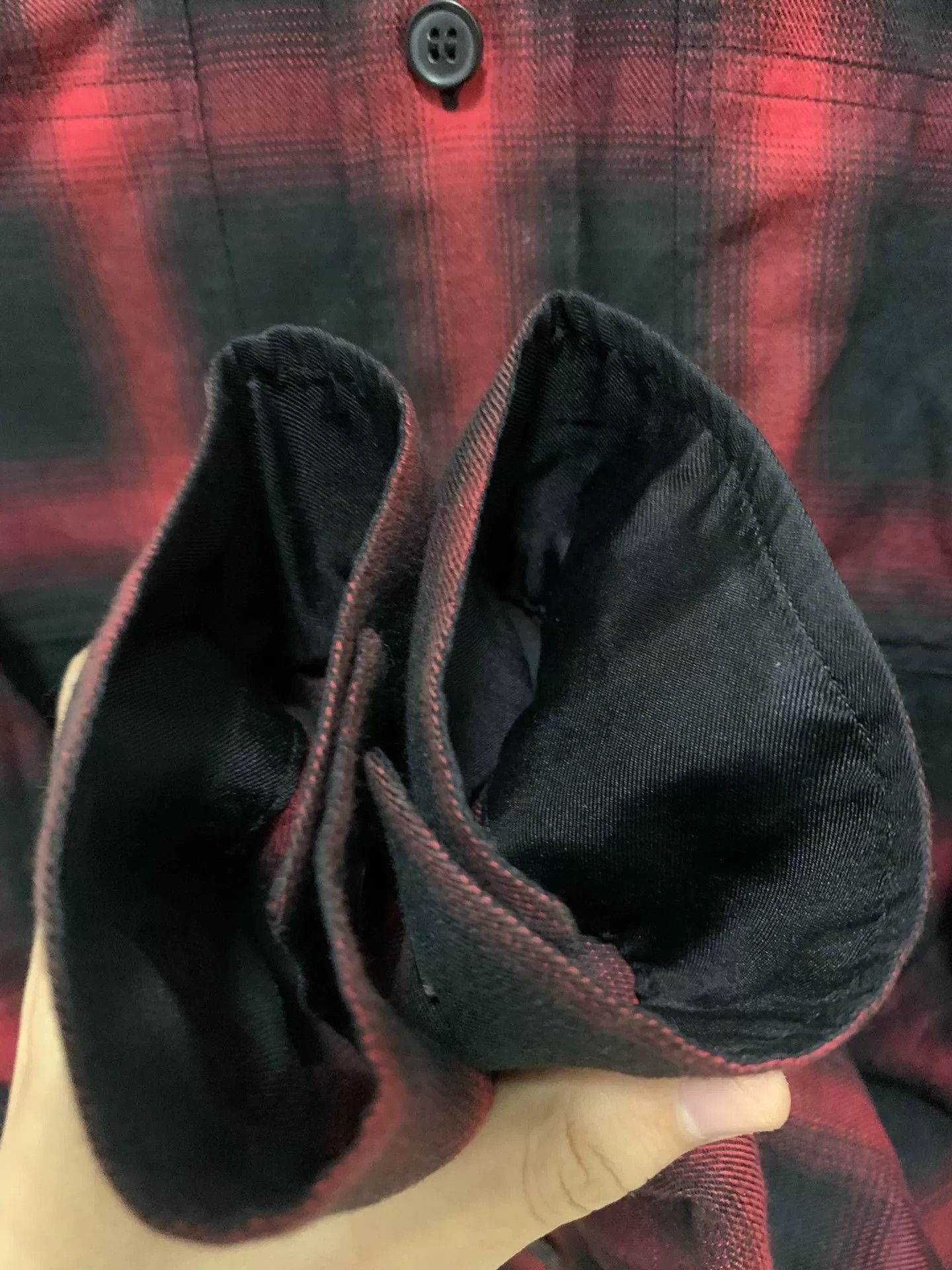 Saint Laurent Paris Saint Laurent Red Black Check Shirt Size US M / EU 48-50 / 2 - 5 Thumbnail