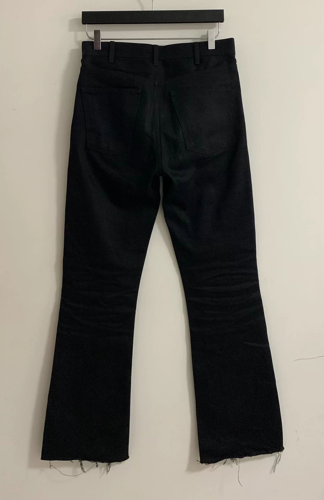 Celine Celine Black Flared Denim Jeans Size 28 Size 28" / US 6 / IT 42 - 2 Thumbnail