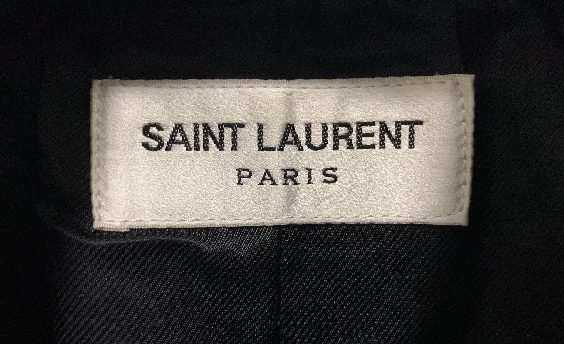 Saint Laurent Paris Saint Laurent Black and White Baseball Jacket Size US M / EU 48-50 / 2 - 3 Thumbnail
