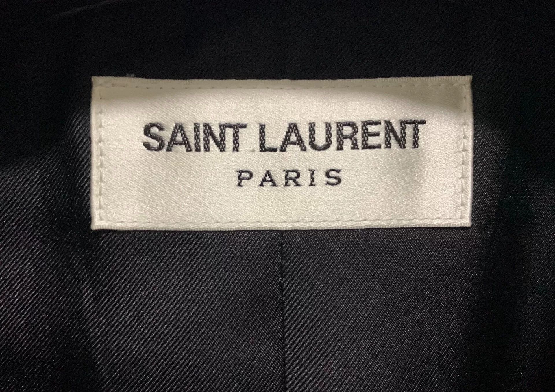 Saint Laurent Paris Saint Laurent Double-Breasted Pinstripe Blazer Size US S / EU 44-46 / 1 - 3 Thumbnail
