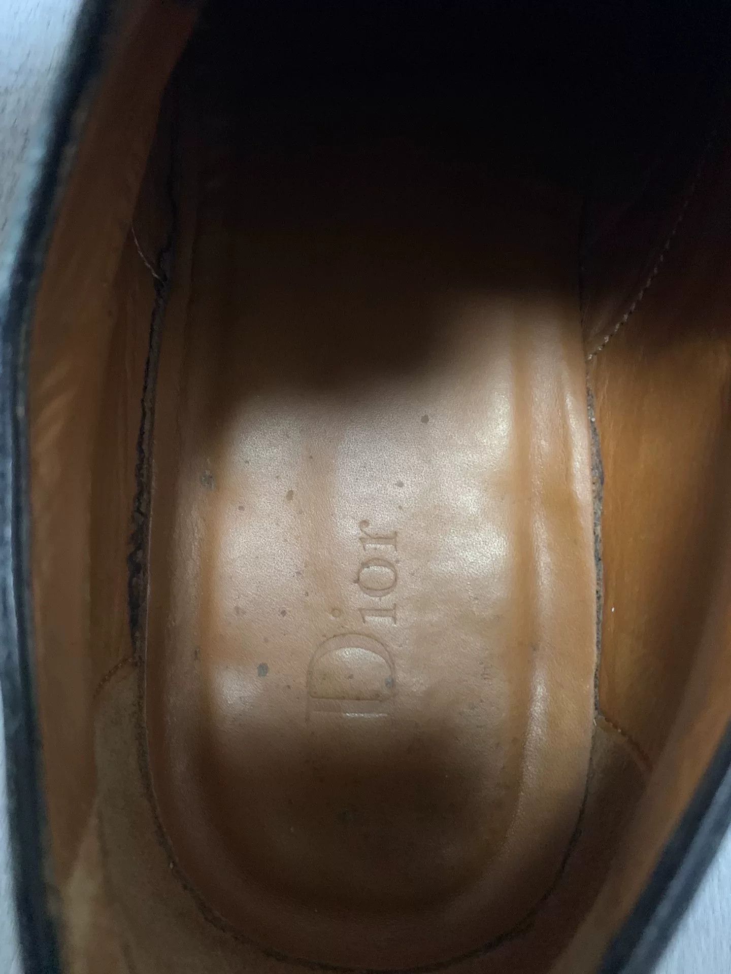 Dior Dior Homme Blue Brogue Leather Shoes Size US 10 / EU 43 - 5 Thumbnail