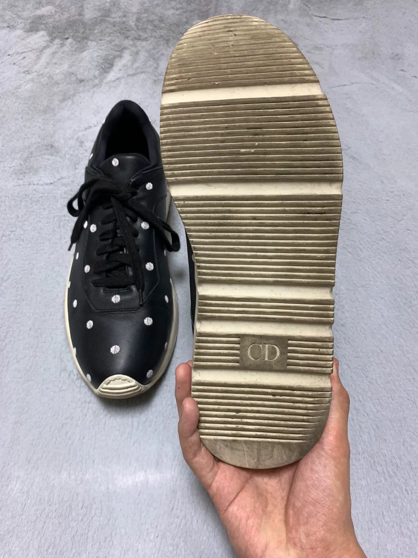 Dior Dior Homme Polka Dot Sneakers Size 43 Size US 10 / EU 43 - 4 Thumbnail