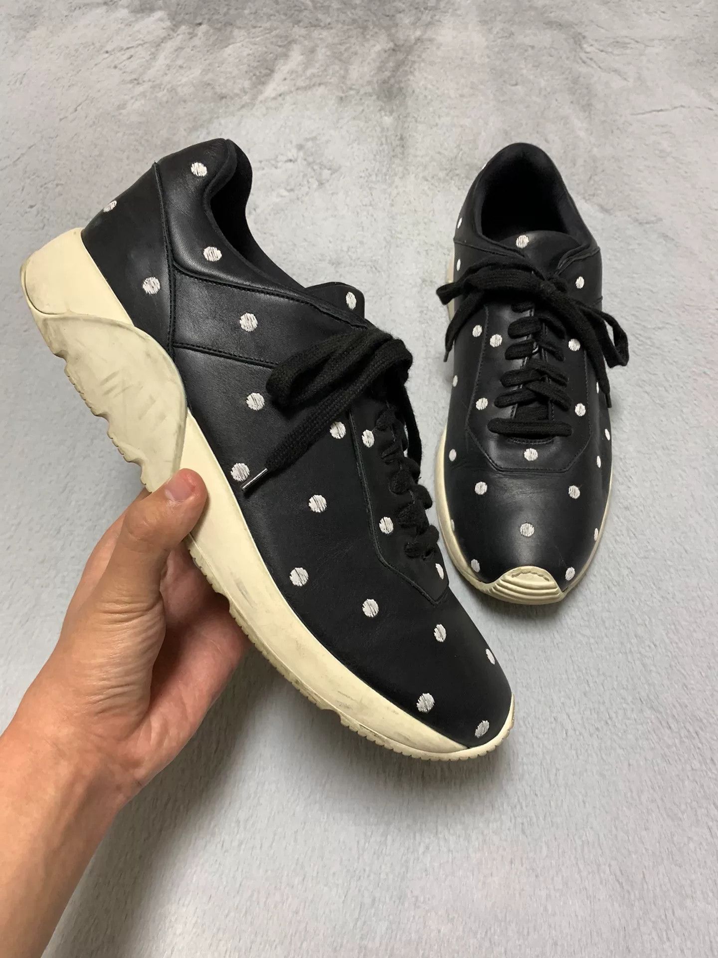 Dior Dior Homme Polka Dot Sneakers Size 43 Size US 10 / EU 43 - 2 Thumbnail