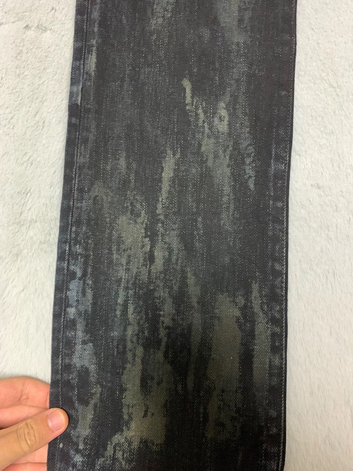 Saint Laurent Paris Saint Laurent Distressed Black Denim Pants Size US 32 / EU 48 - 7 Thumbnail