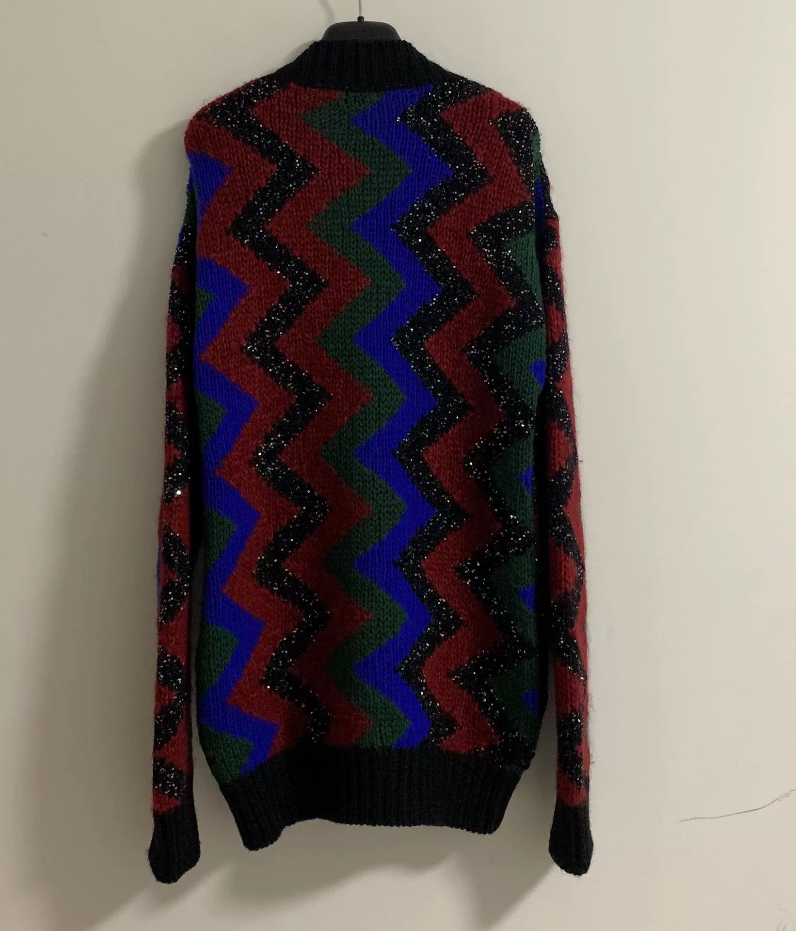 Saint Laurent Paris Saint Laurent Colorful Sequin Cardigan Size M / US 6-8 / IT 42-44 - 2 Thumbnail