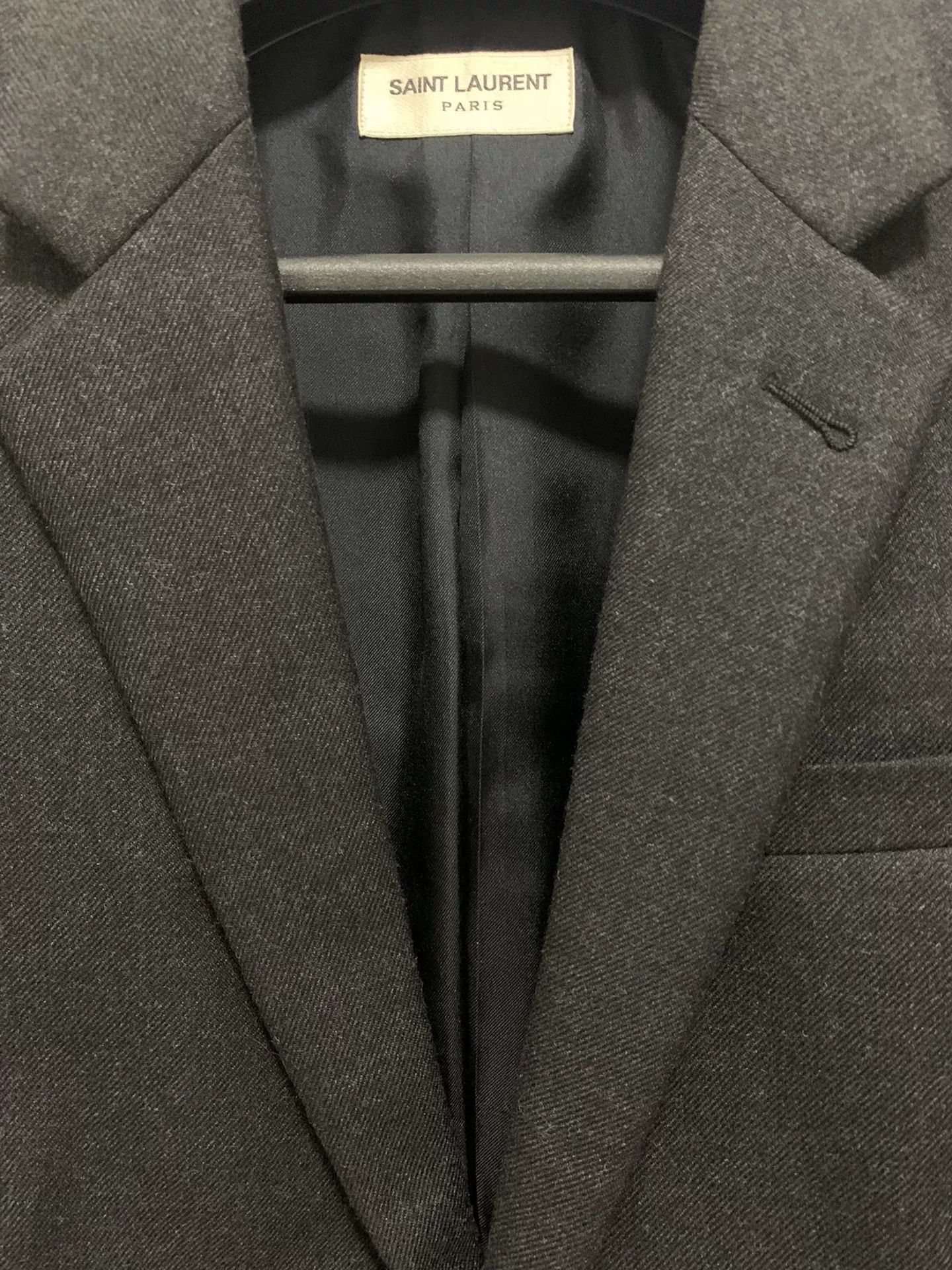 Saint Laurent Paris Saint Laurent Gray Blazer Size 48 Size US M / EU 48-50 / 2 - 5 Thumbnail