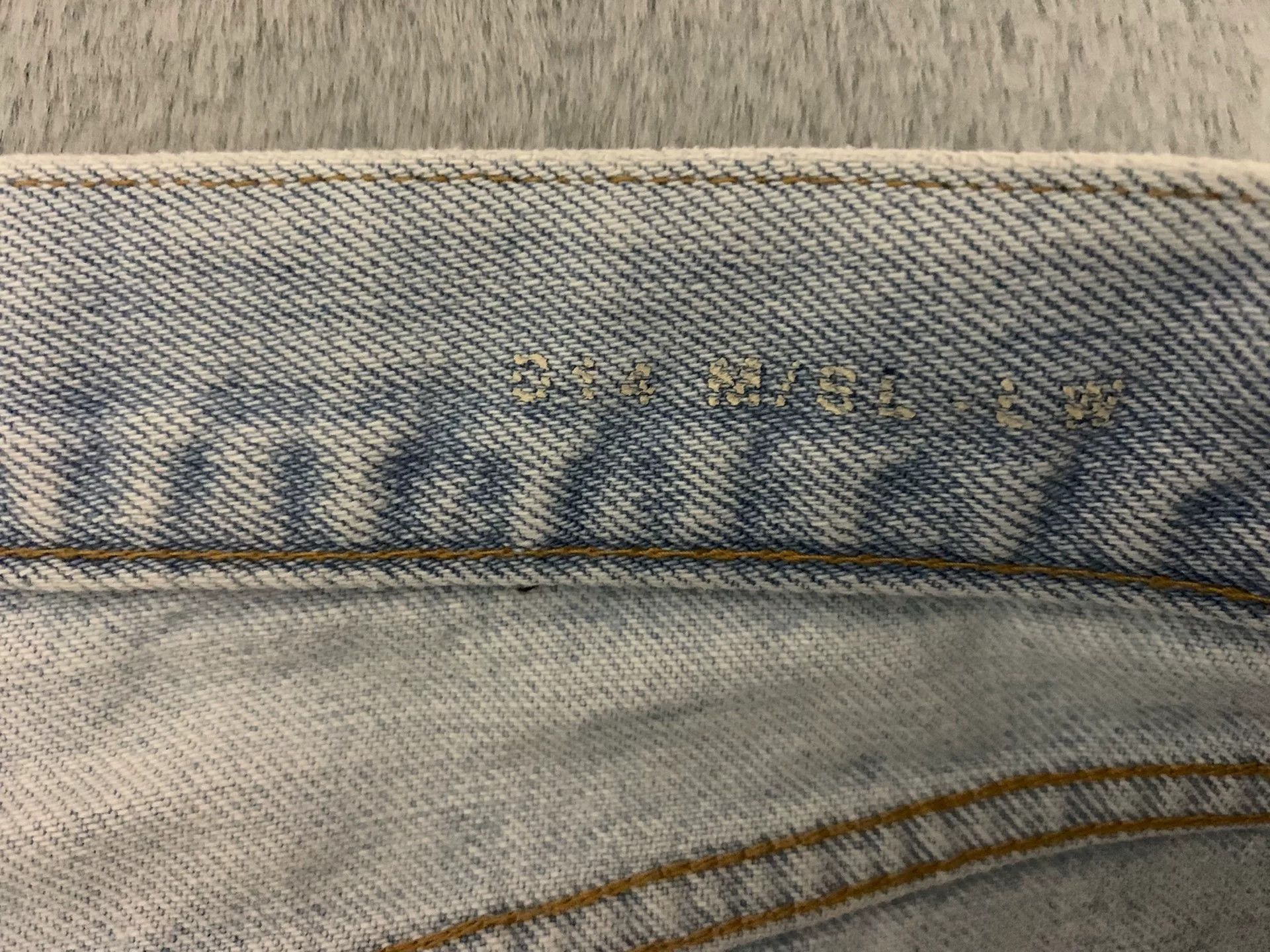 Saint Laurent Paris Saint Laurent Love Me Forever Denim Pants Size US 30 / EU 46 - 4 Thumbnail
