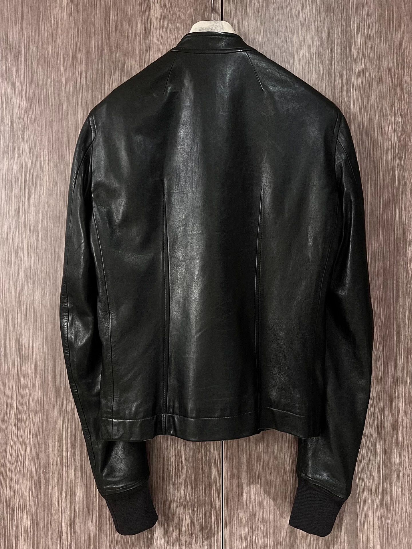 Rick Owens Rick Owens Black Leather Jacket Size US M / EU 48-50 / 2 - 5 Thumbnail