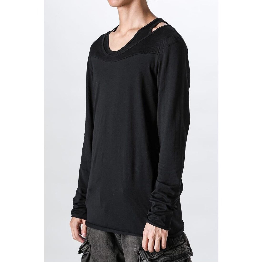 Julius Julius 7 Black Long Sleeve T-Shirt Size S / US 4 / IT 40 - 5 Thumbnail