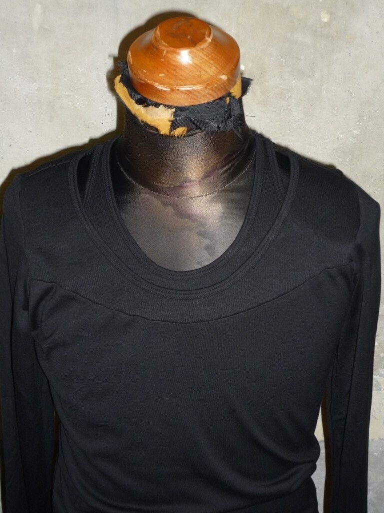 Julius Julius 7 Black Long Sleeve T-Shirt Size S / US 4 / IT 40 - 3 Thumbnail