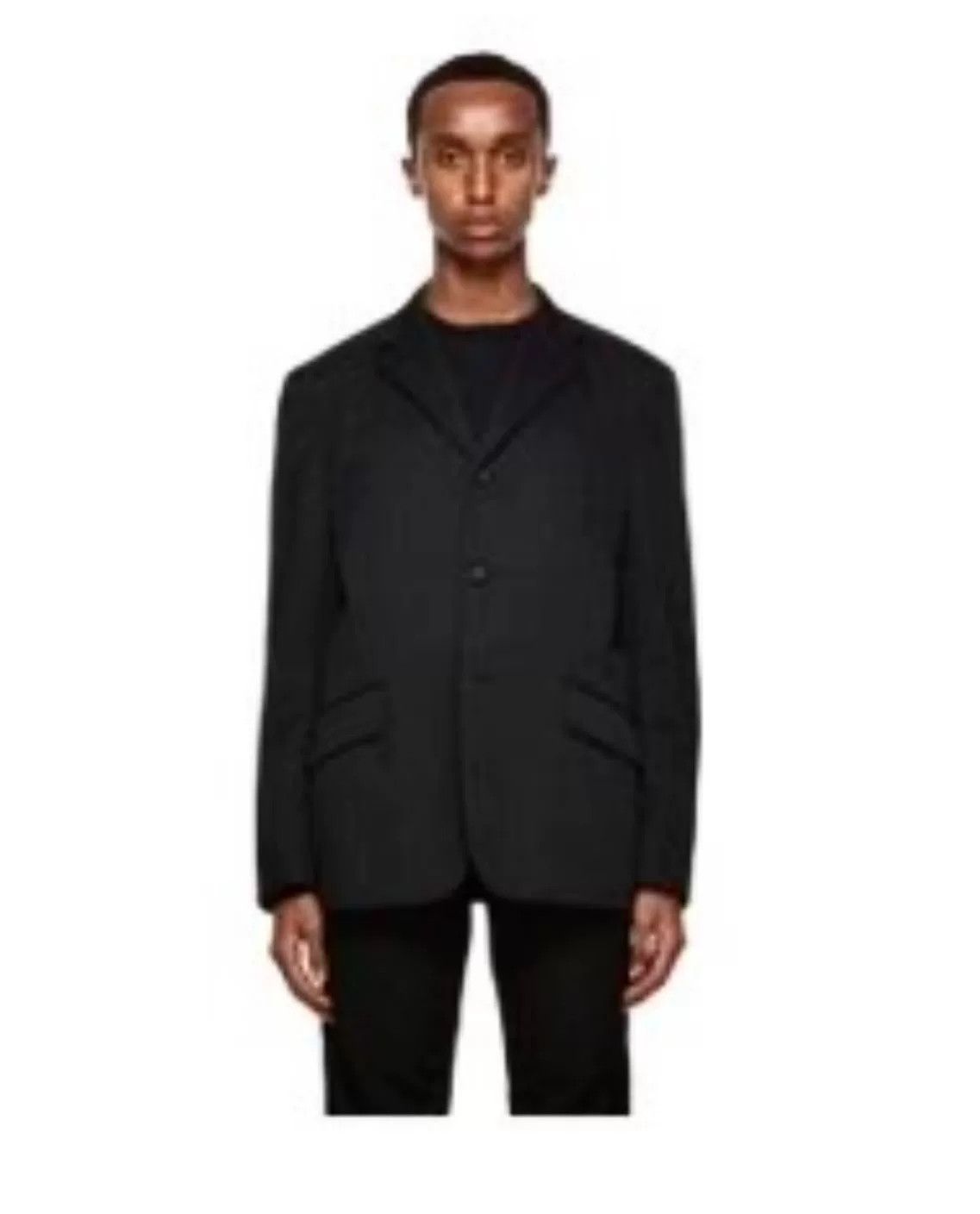 Comme des Garcons Comme des Garçons Homme CDG Black Blazer Size US S / EU 44-46 / 1 - 9 Thumbnail