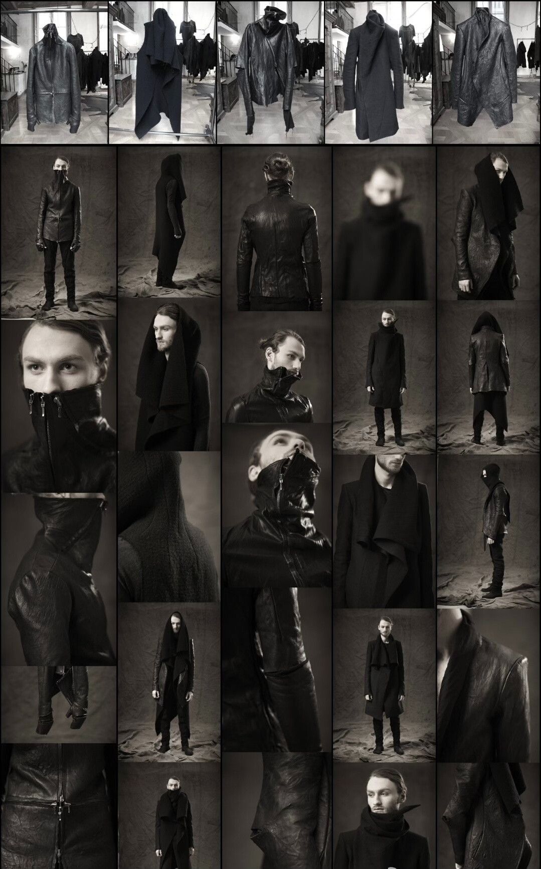 Obscur Black Leather Jacket by Obscur Size US S / EU 44-46 / 1 - 9 Thumbnail