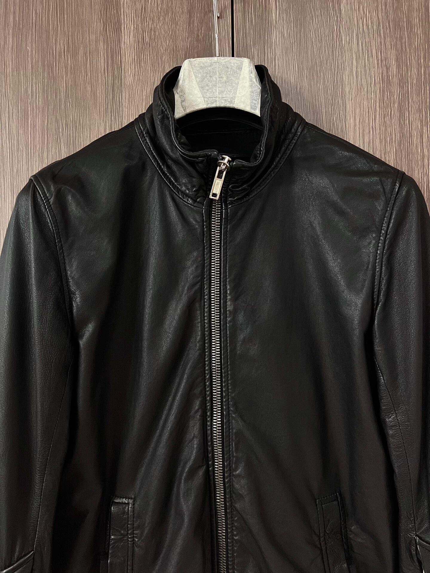Rick Owens Rick Owens Black Leather Jacket Size US XS / EU 42 / 0 - 3 Thumbnail