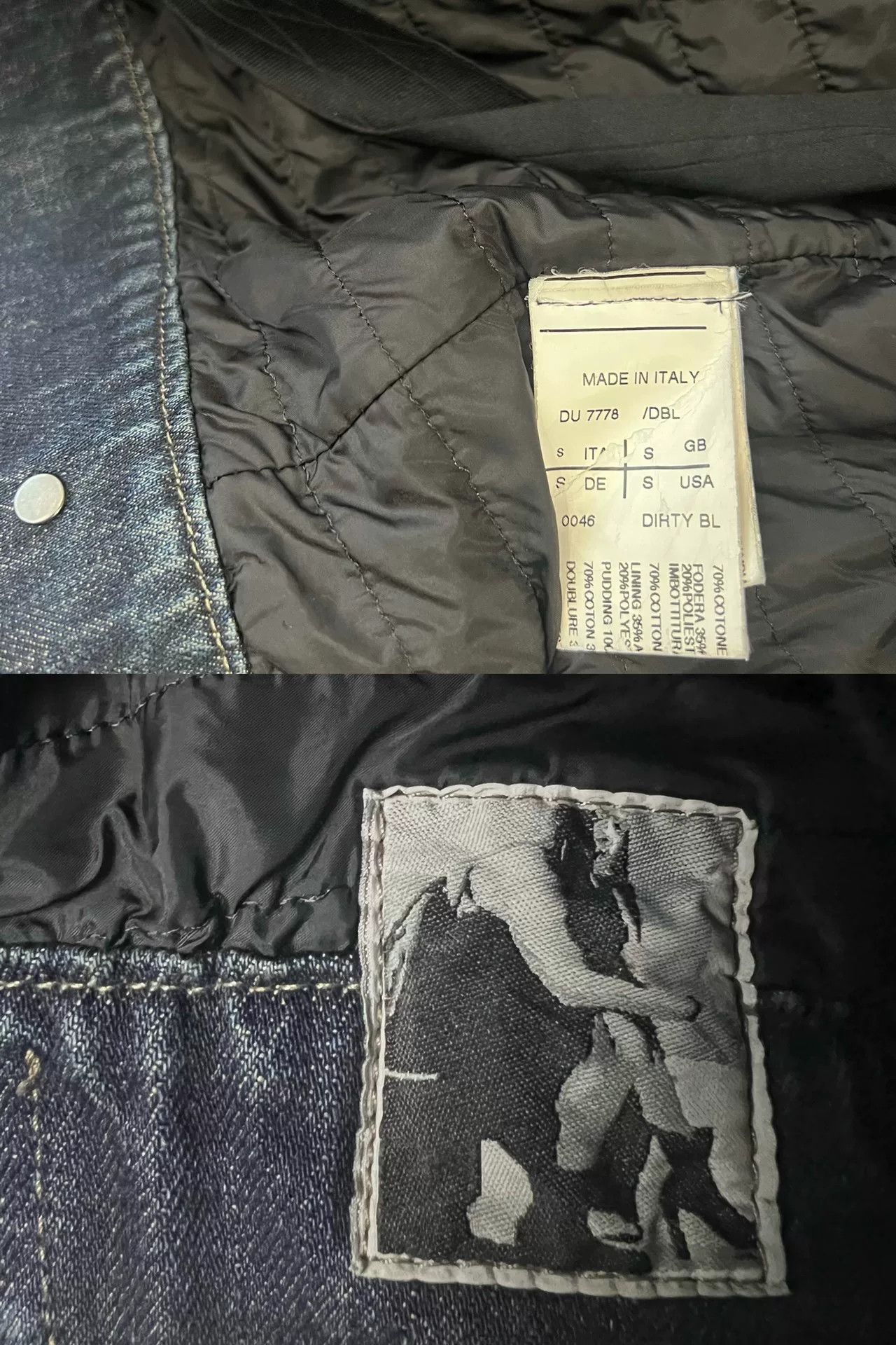 Rick Owens Drkshdw Rick Owens Denim and Leather Jacket Size US S / EU 44-46 / 1 - 8 Thumbnail