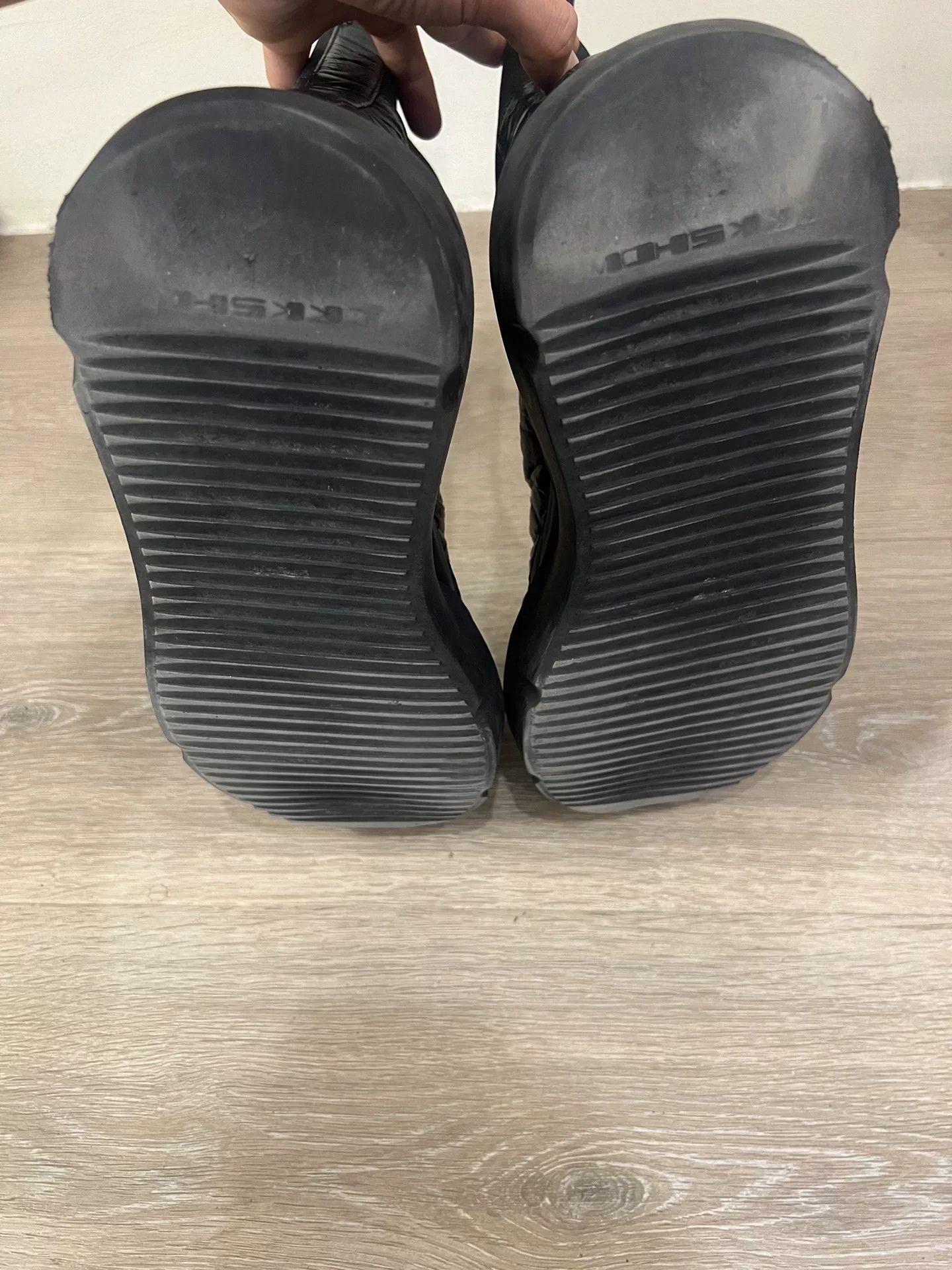 Rick Owens Black Chunky Chelsea Boots