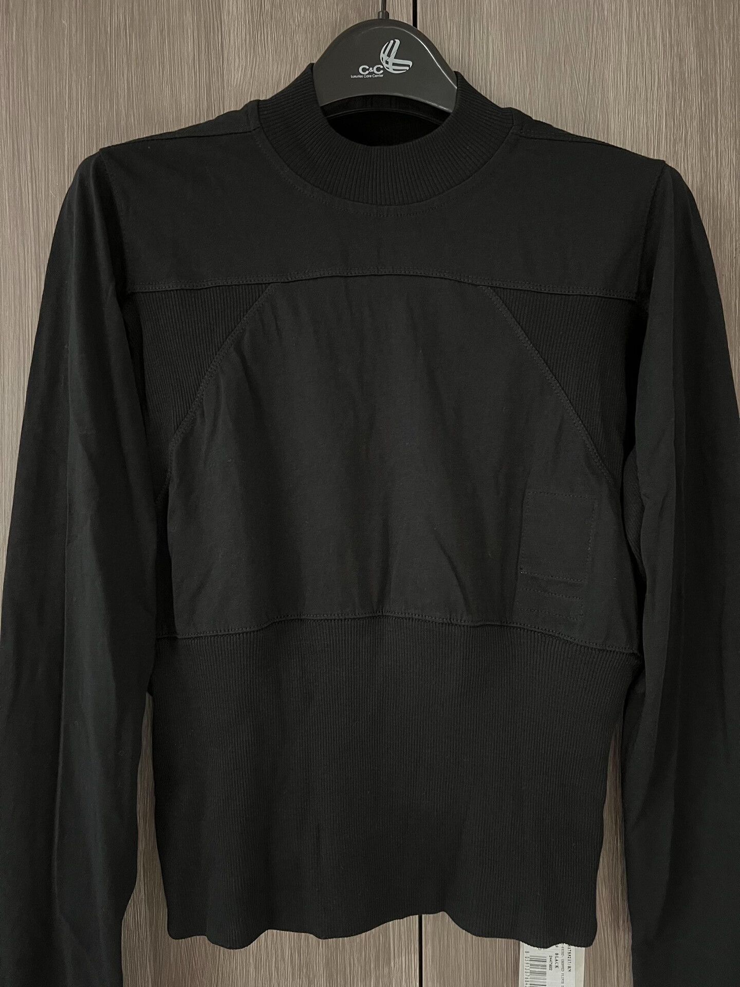 Rick Owens Drkshdw Rick Owens Long Sleeve Black T-shirt Size US M / EU 48-50 / 2 - 3 Thumbnail