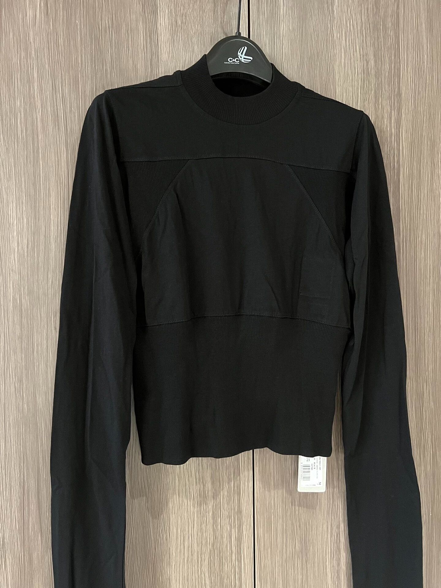 Rick Owens Drkshdw Rick Owens Long Sleeve Black T-shirt Size US M / EU 48-50 / 2 - 4 Thumbnail