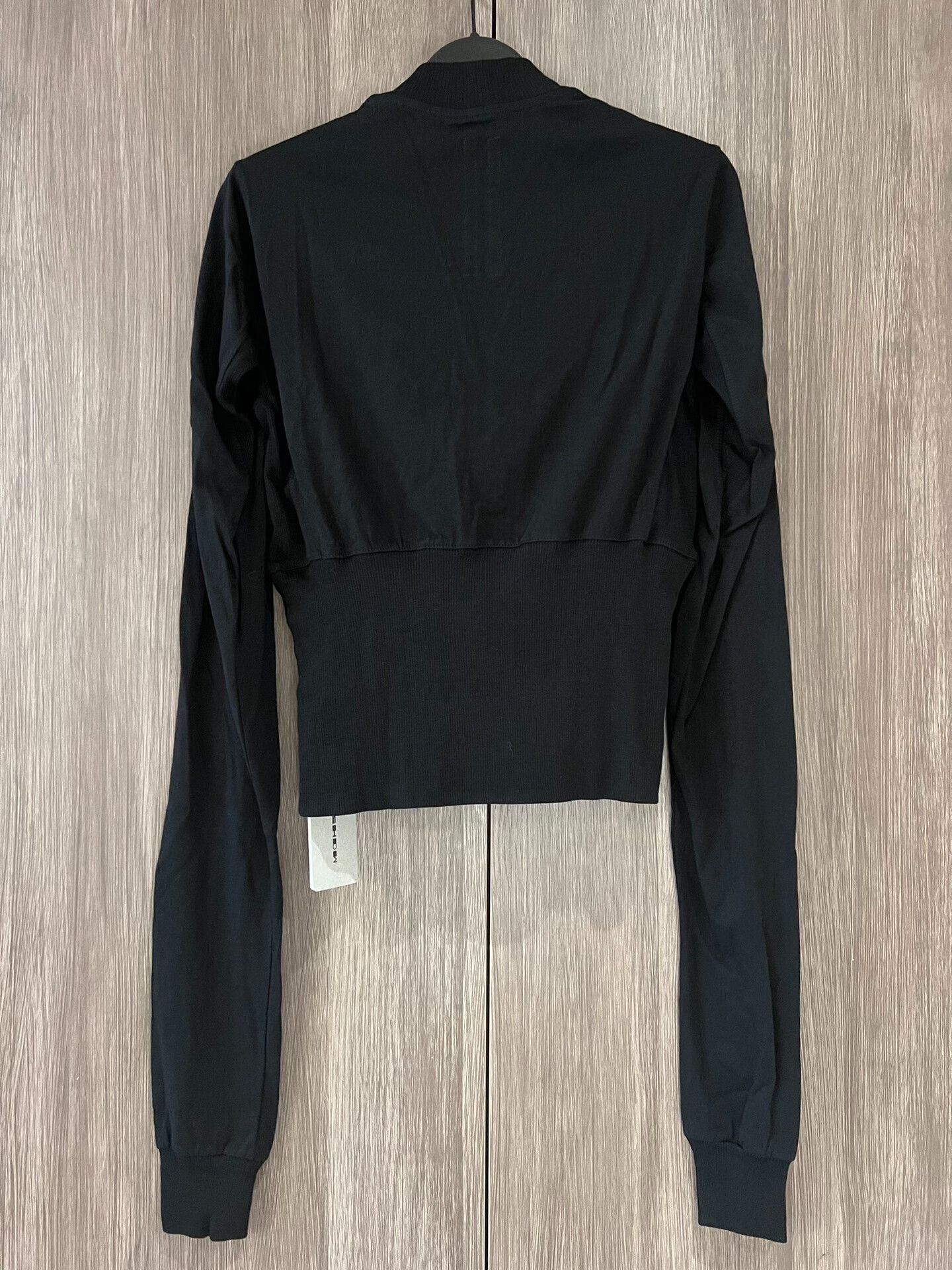 Rick Owens Drkshdw Rick Owens Long Sleeve Black T-shirt Size US M / EU 48-50 / 2 - 2 Thumbnail