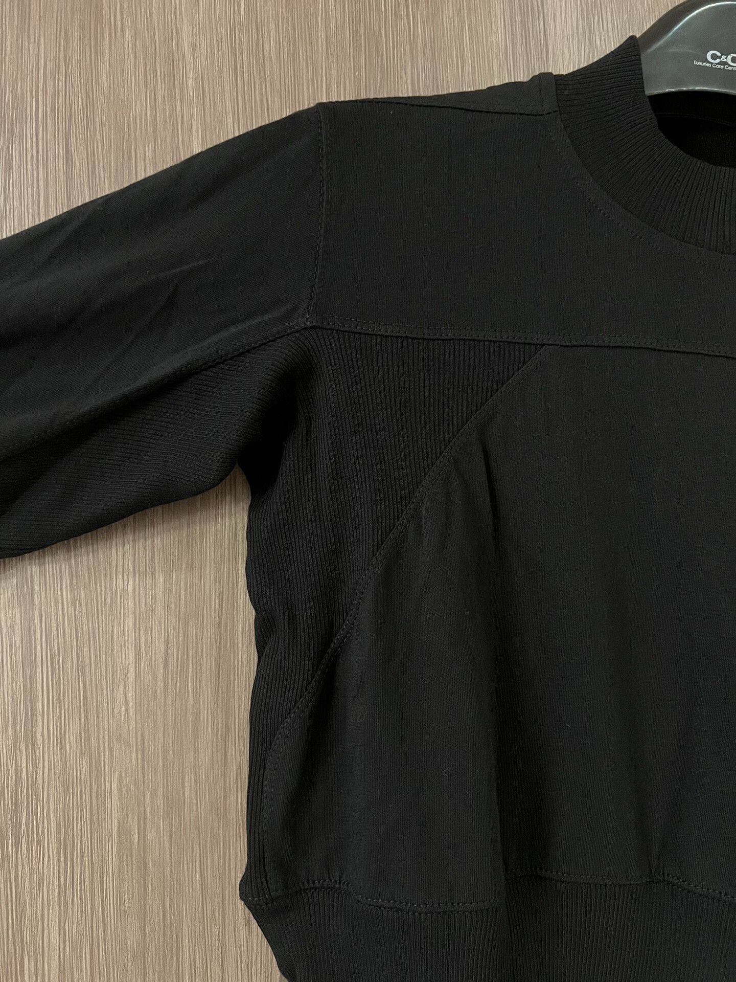 Rick Owens Drkshdw Rick Owens Long Sleeve Black T-shirt Size US M / EU 48-50 / 2 - 5 Thumbnail