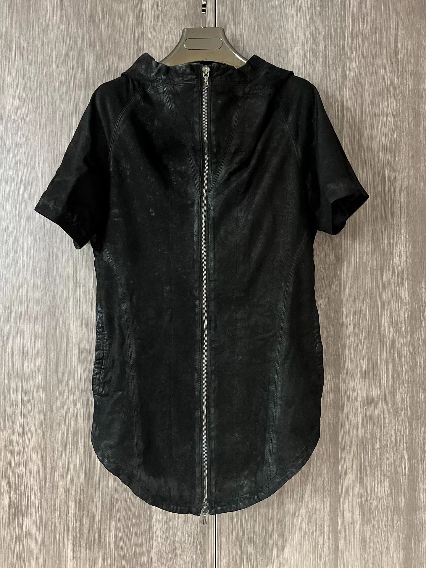 Julius Julius 7 Black Short Sleeve Hooded Jacket Size US M / EU 48-50 / 2 - 5 Thumbnail