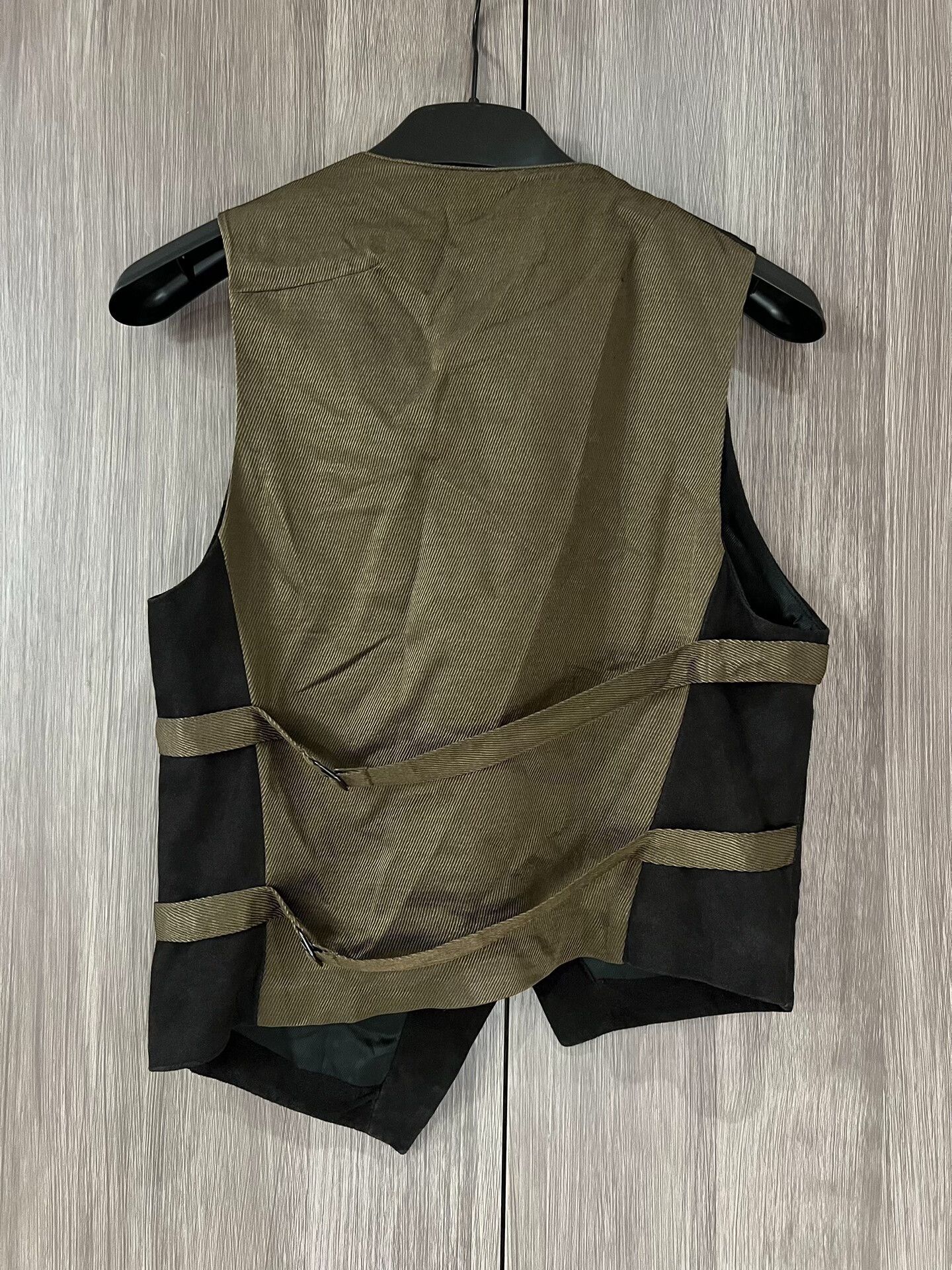 Ann Demeulemeester Ann Demeulemeester Asymmetrical Suede Vest Size S / US 4 / IT 40 - 2 Thumbnail
