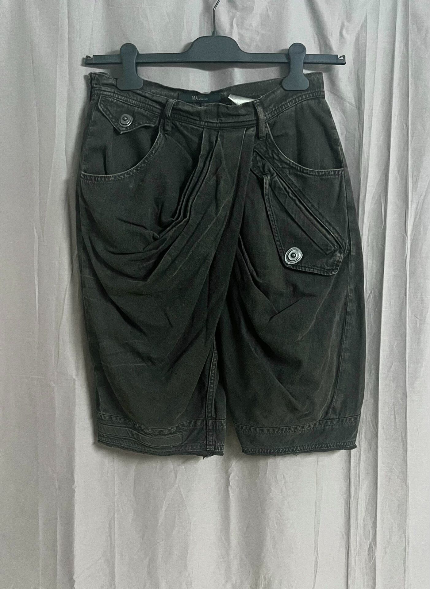 Julius Julius 7 Distressed Denim Shorts Size US 26 / EU 42 - 5 Thumbnail