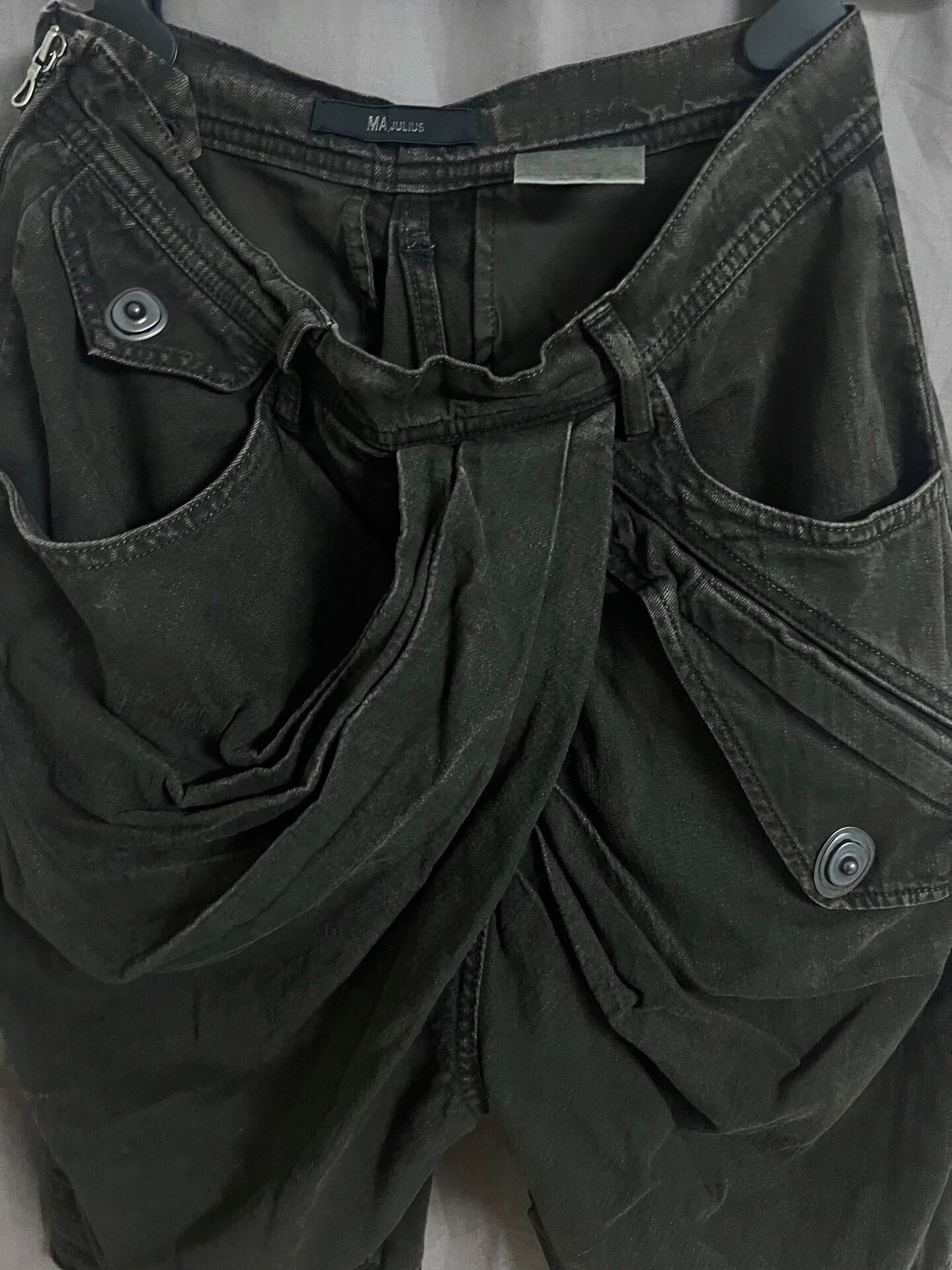Julius Julius 7 Distressed Denim Shorts Size US 26 / EU 42 - 6 Thumbnail