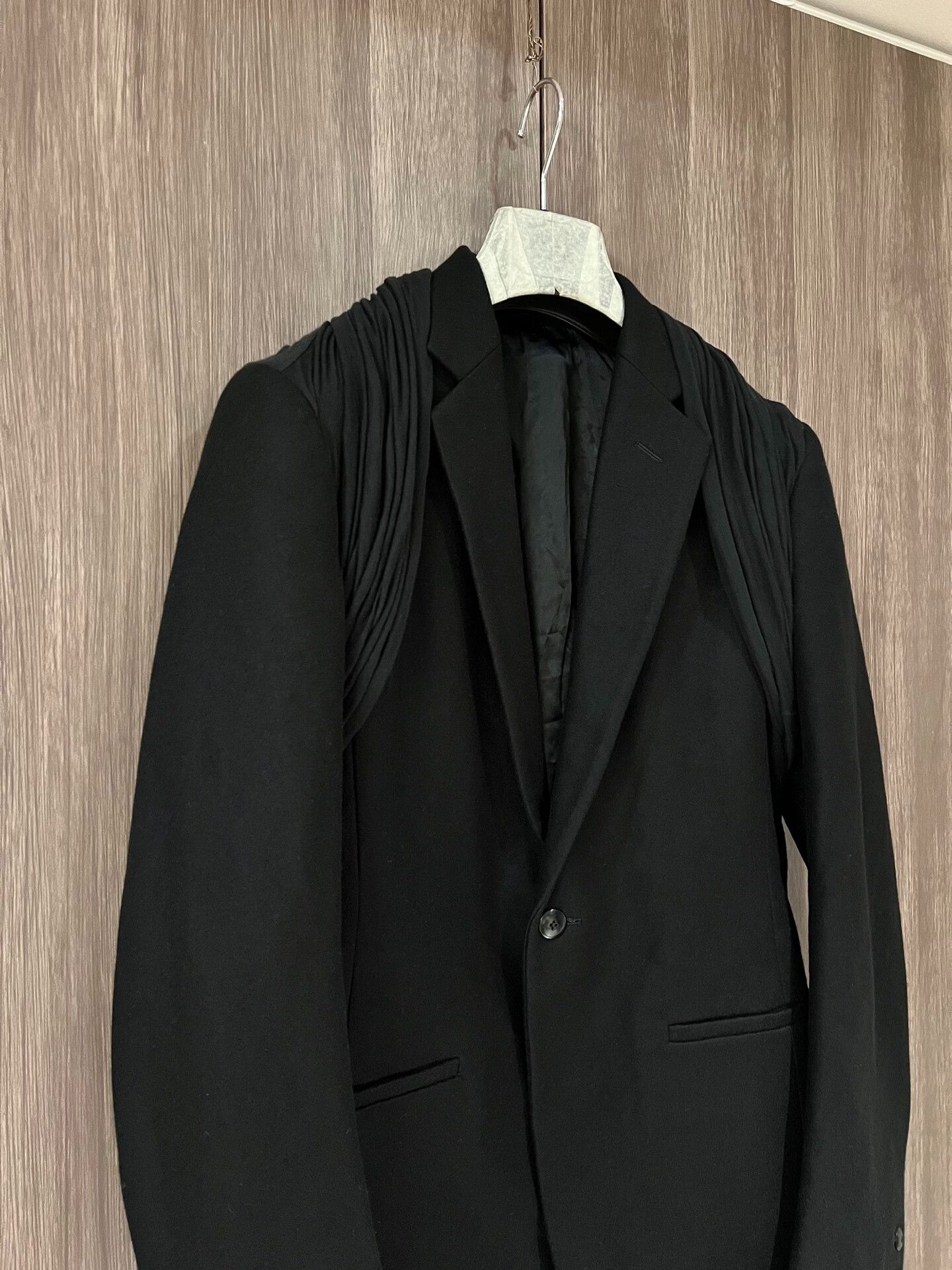 Rick Owens Rick Owens Black Tailored Suit Jacket Size US M / EU 48-50 / 2 - 6 Thumbnail