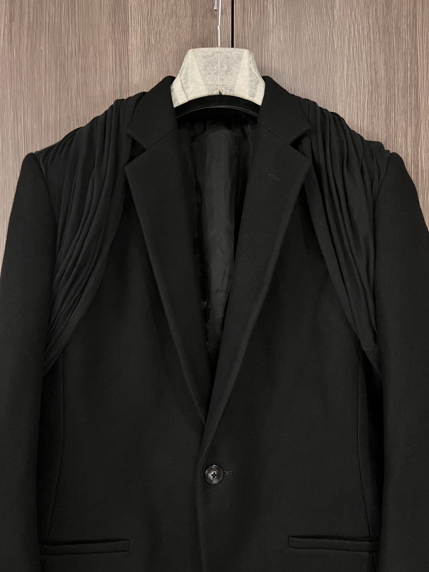 Rick Owens Rick Owens Black Tailored Suit Jacket Size US M / EU 48-50 / 2 - 5 Thumbnail