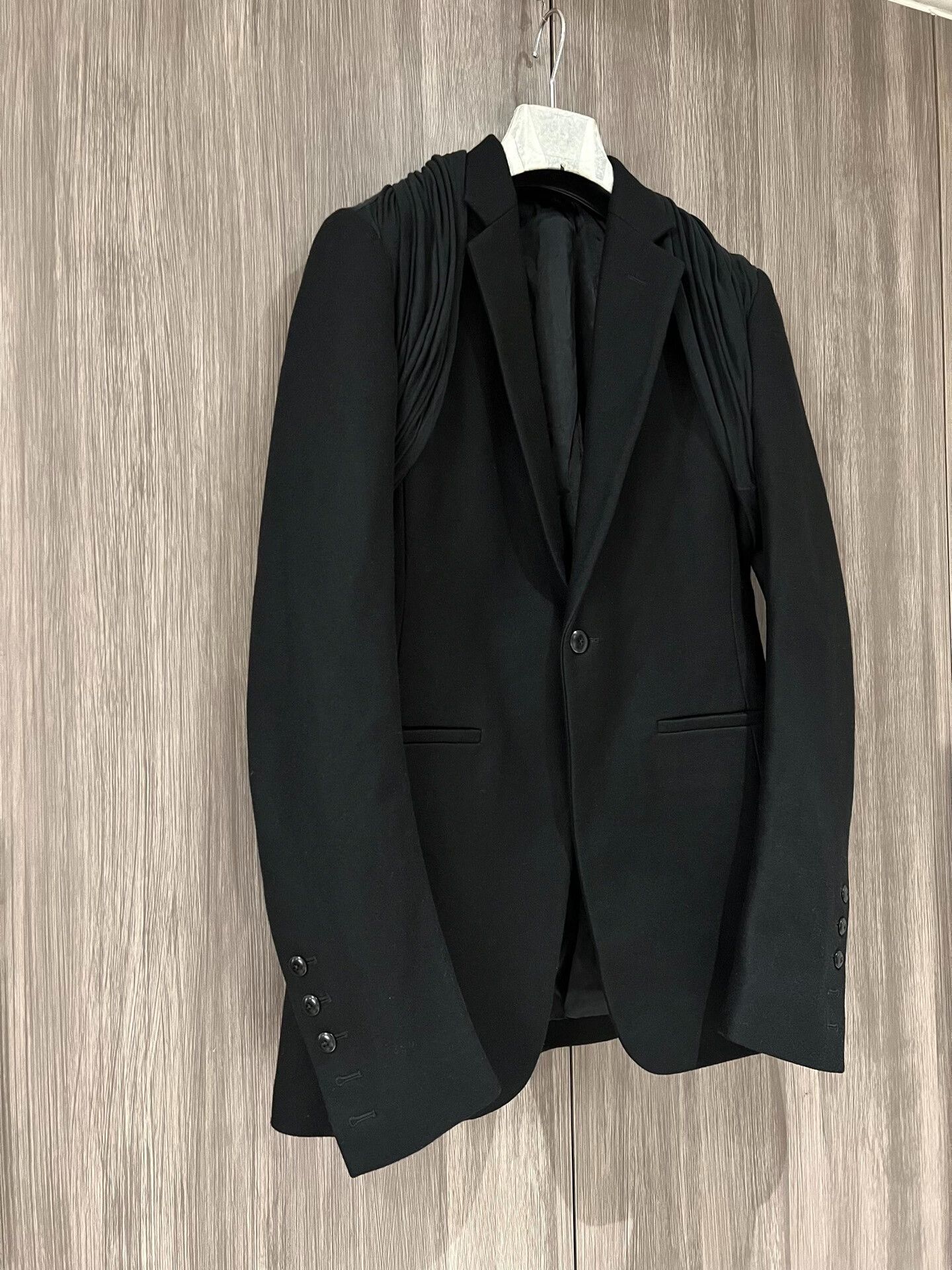 Rick Owens Rick Owens Black Tailored Suit Jacket Size US M / EU 48-50 / 2 - 3 Thumbnail