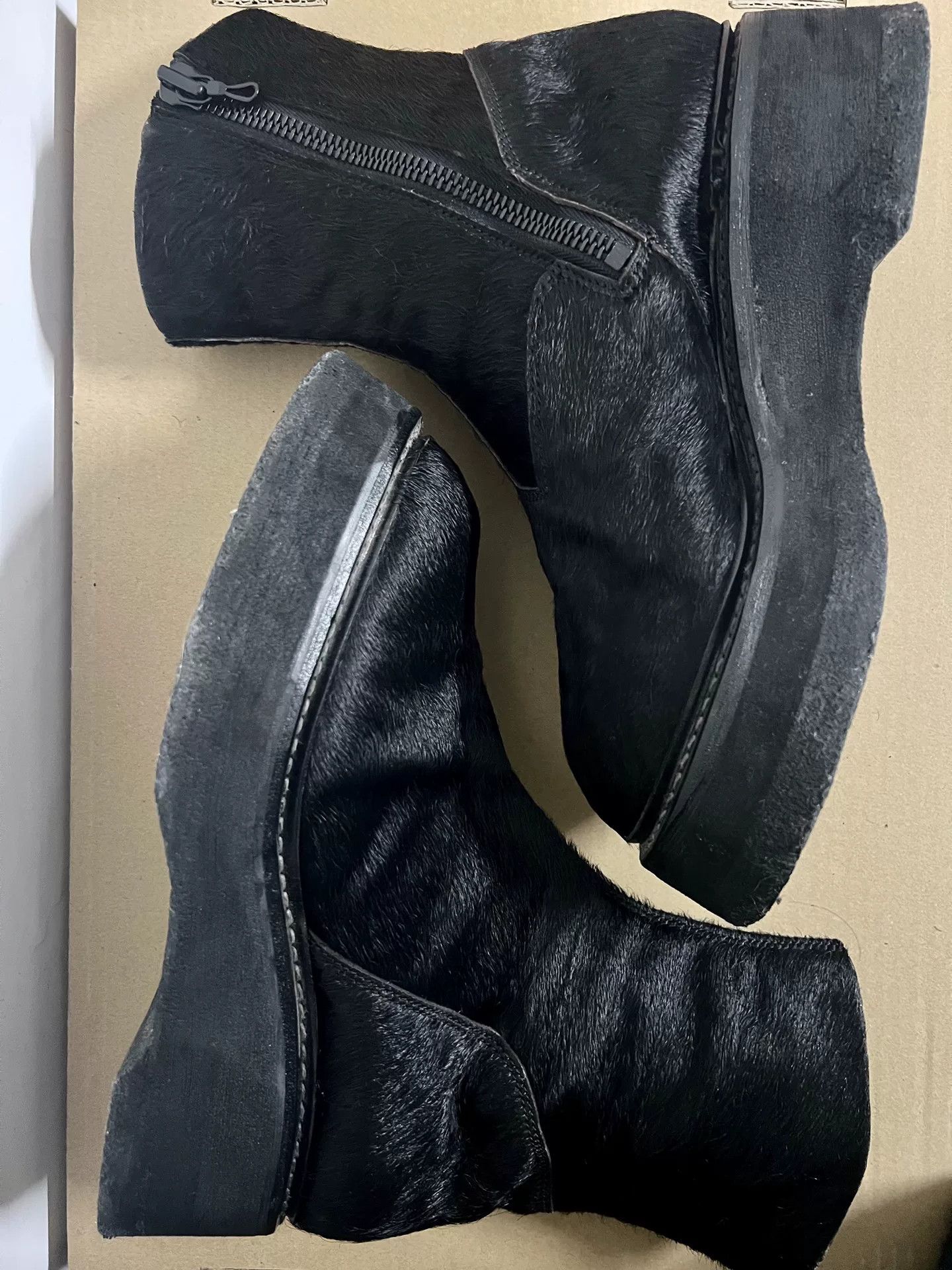 Julius Julius 7 High-Top Black Fur Boots Size US 7 / EU 40 - 5 Thumbnail