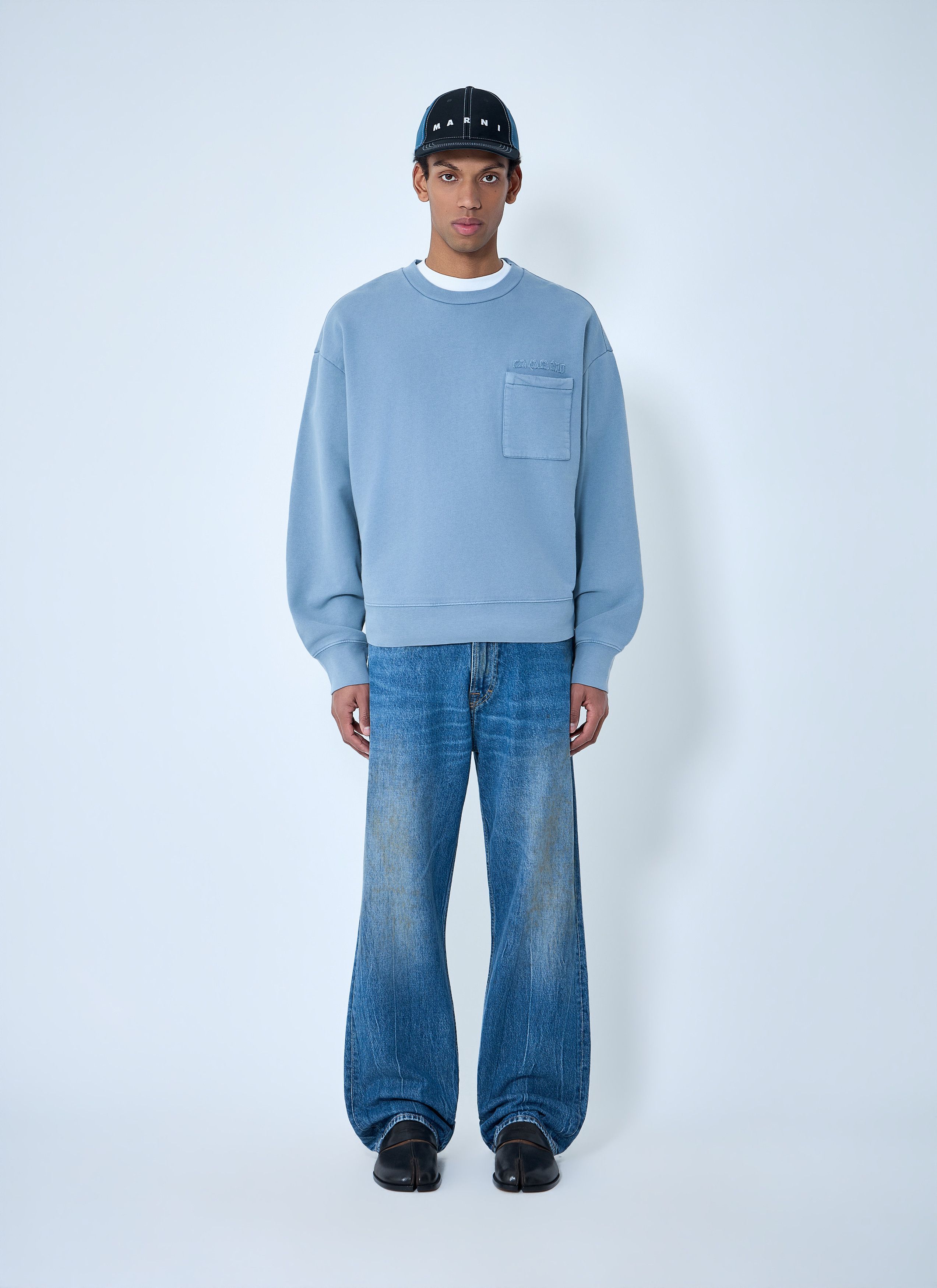 Marni Cotton Jersey Sweatshirt Size US XL / EU 56 / 4 - 2 Thumbnail