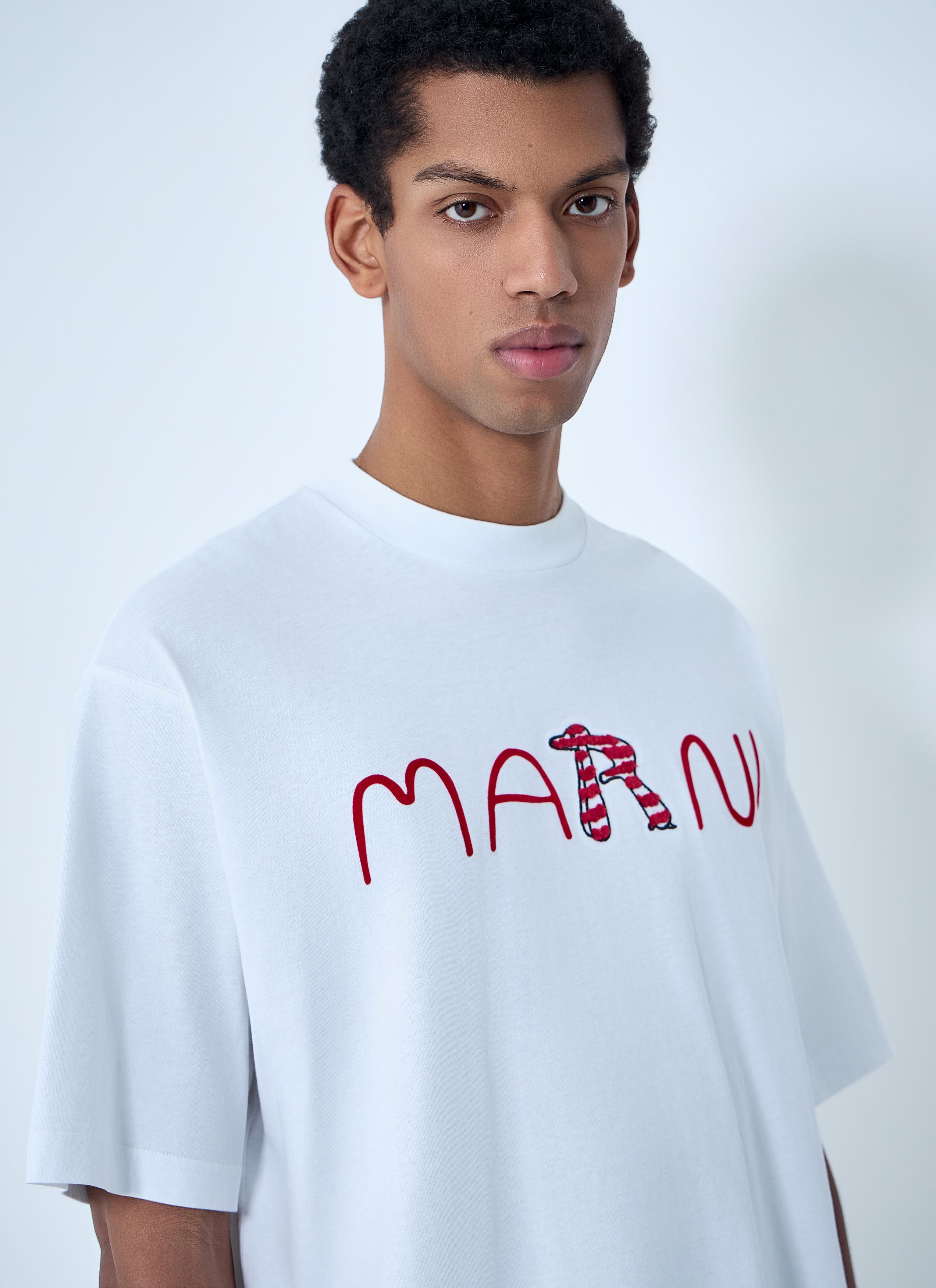 Marni Logo Motif T-Shirt Size US XXL / EU 58 / 5 - 5 Thumbnail