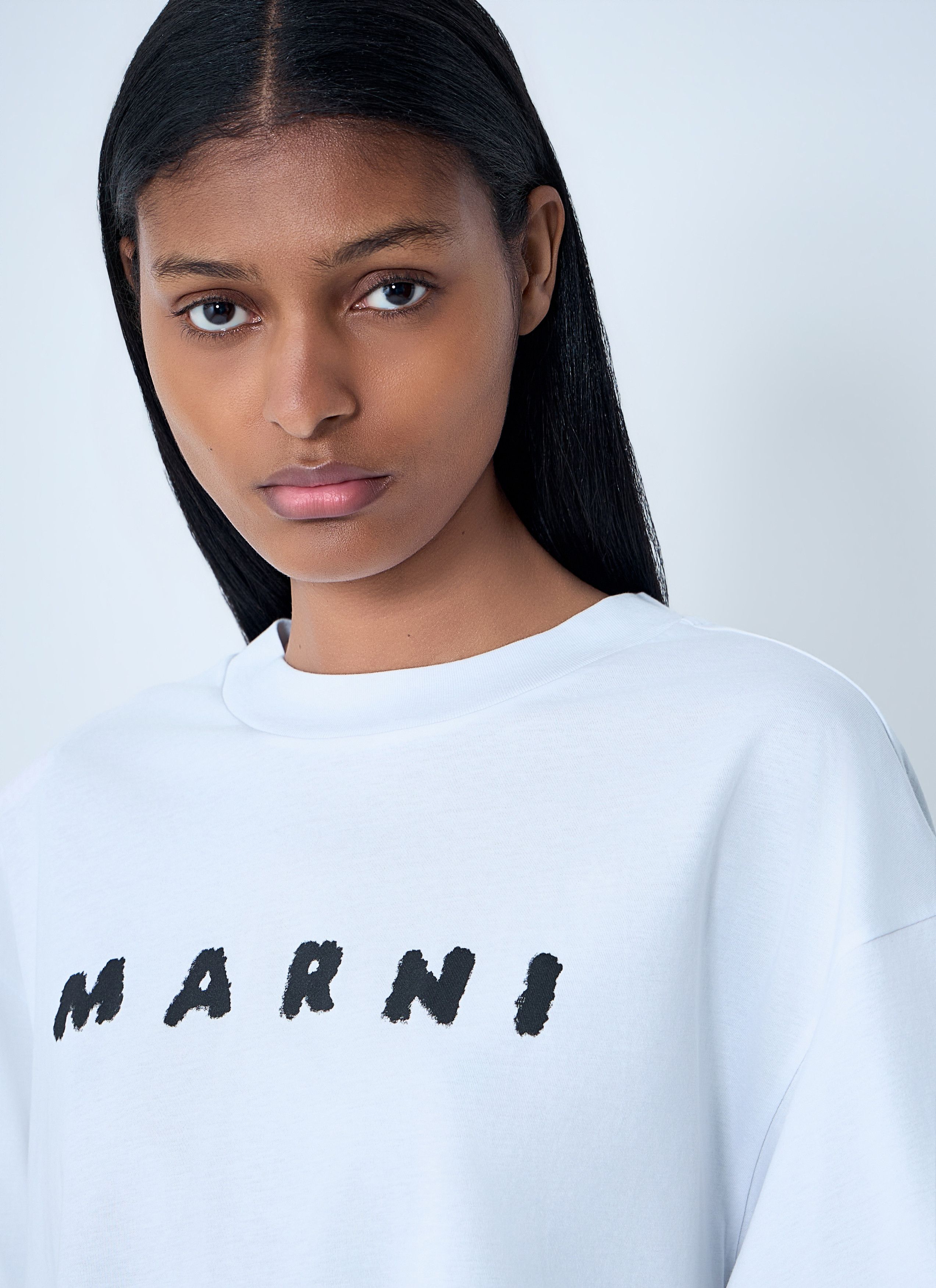 Marni Logo Motif T-Shirt Size M / US 6-8 / IT 42-44 - 5 Thumbnail
