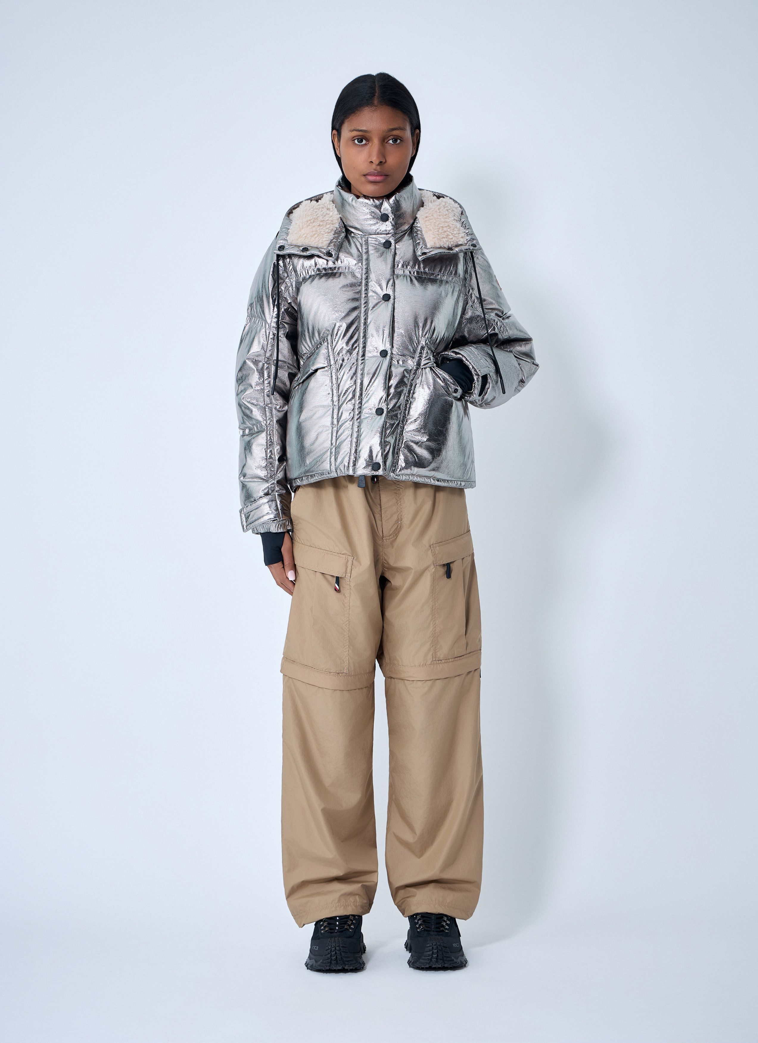Moncler Grenoble Celaque Short Down Jacket Size L / US 10 / IT 46 - 2 Thumbnail