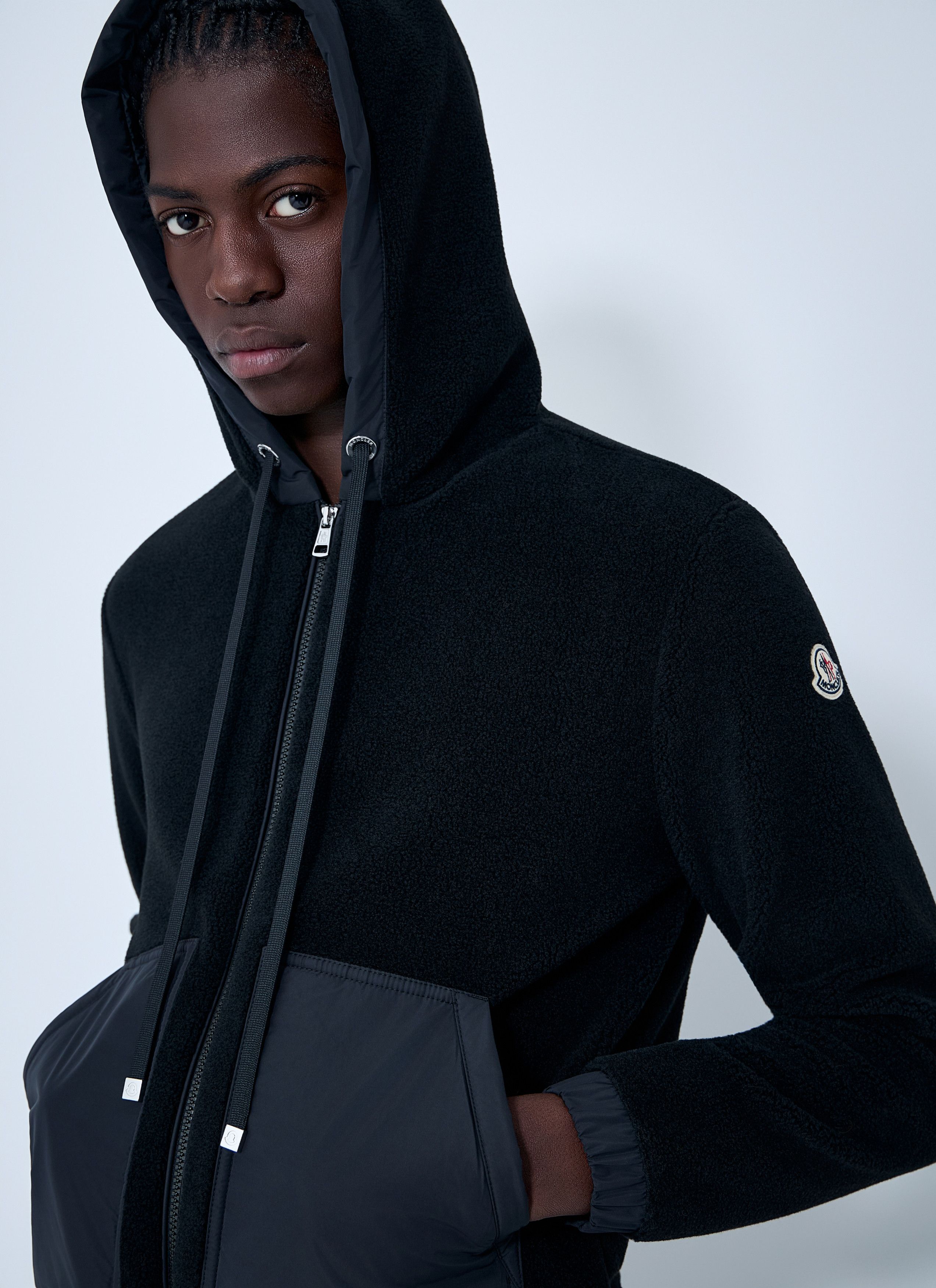 Moncler Teddy Zip-Up Cardigan Size US S / EU 44-46 / 1 - 5 Thumbnail