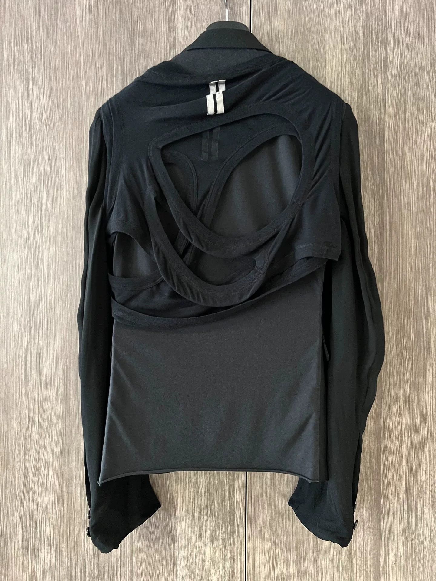Rick Owens Short Black Rick Owens Blazer Size US S / EU 44-46 / 1 - 2 Thumbnail