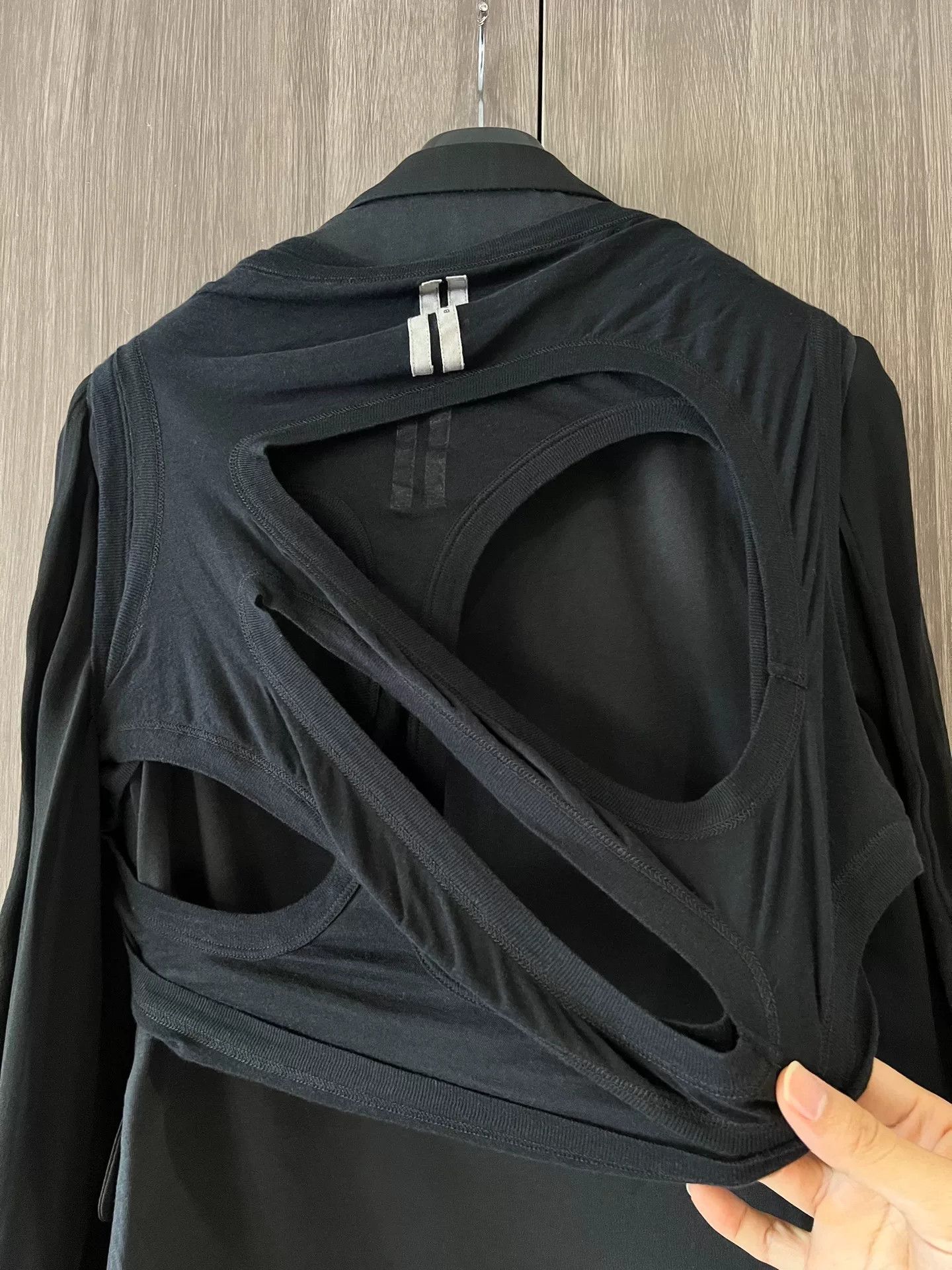 Rick Owens Short Black Rick Owens Blazer Size US S / EU 44-46 / 1 - 6 Thumbnail