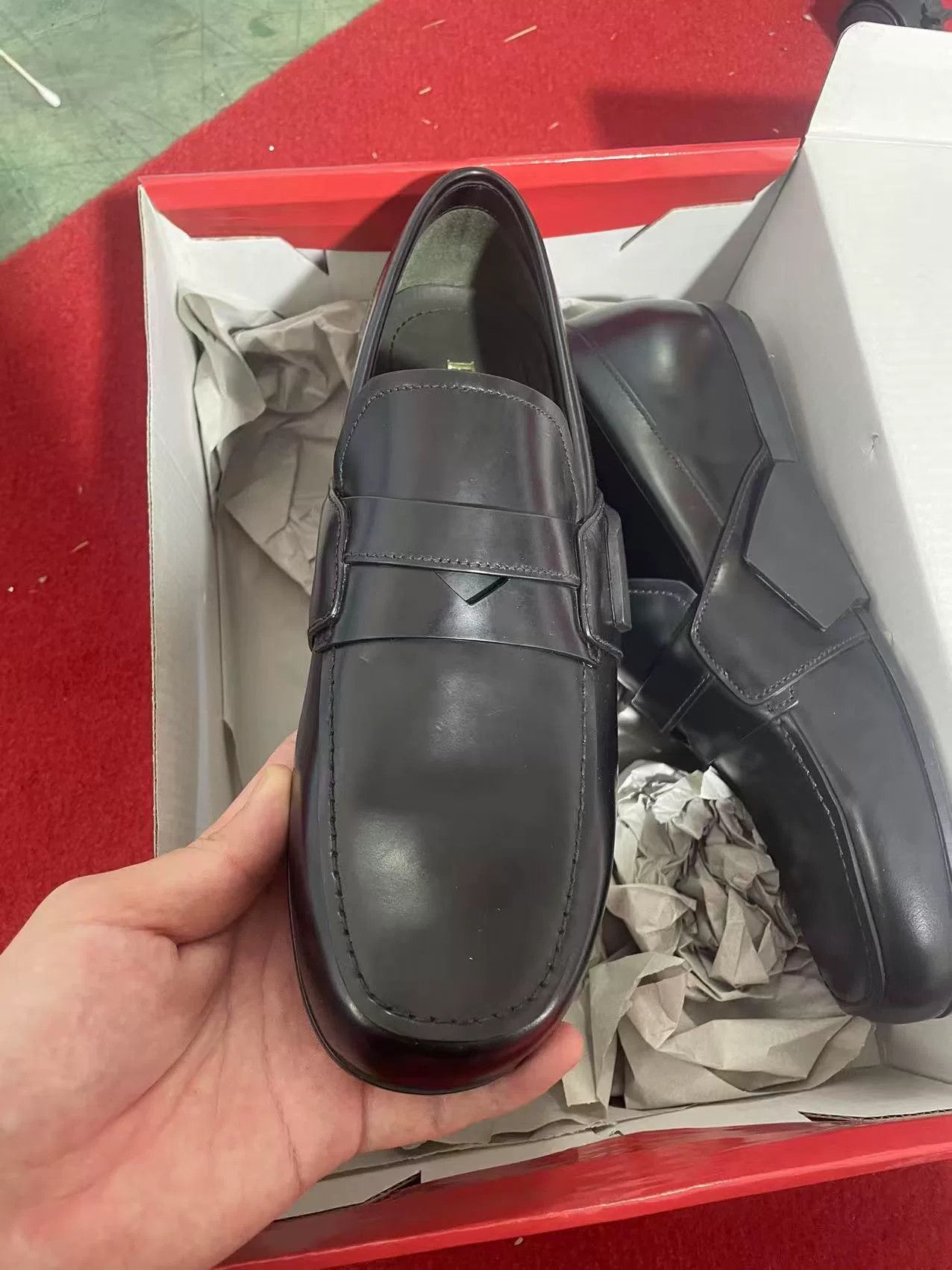 Prada Prada Low Heel Square Toe Loafers Size US 8 / EU 41 - 2 Thumbnail