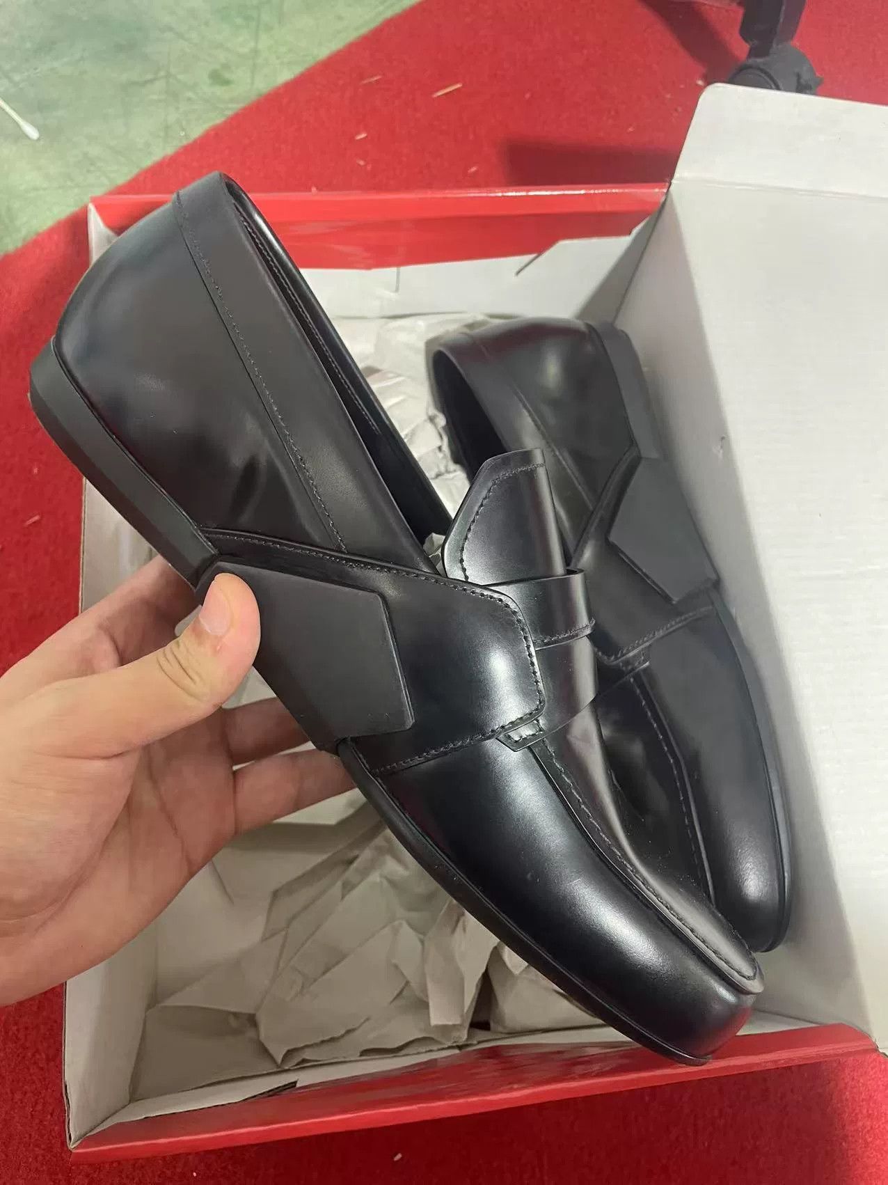 Prada Prada Low Heel Square Toe Loafers Size US 8 / EU 41 - 3 Thumbnail